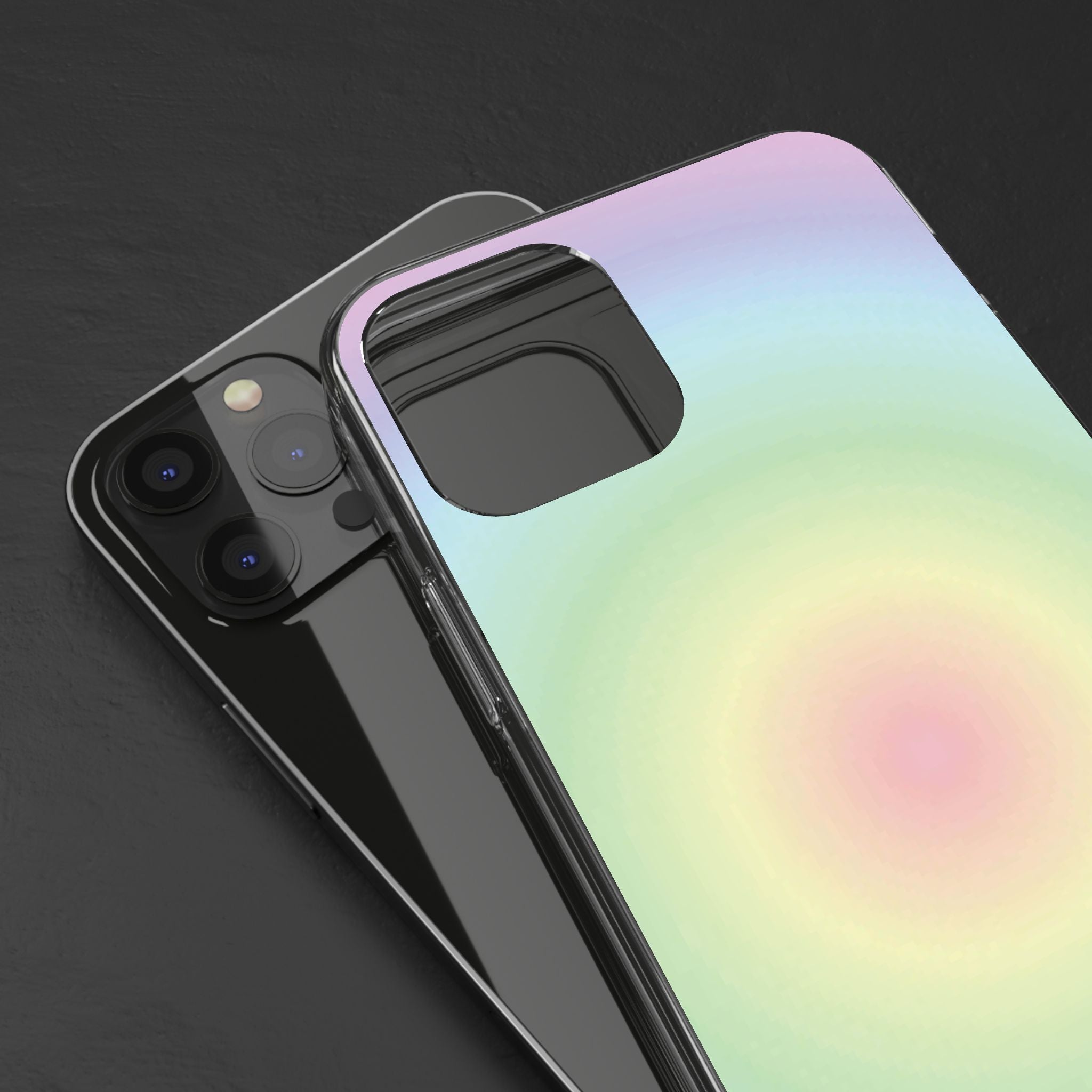 Clear Bermuda Halo Gradient Protective Cover