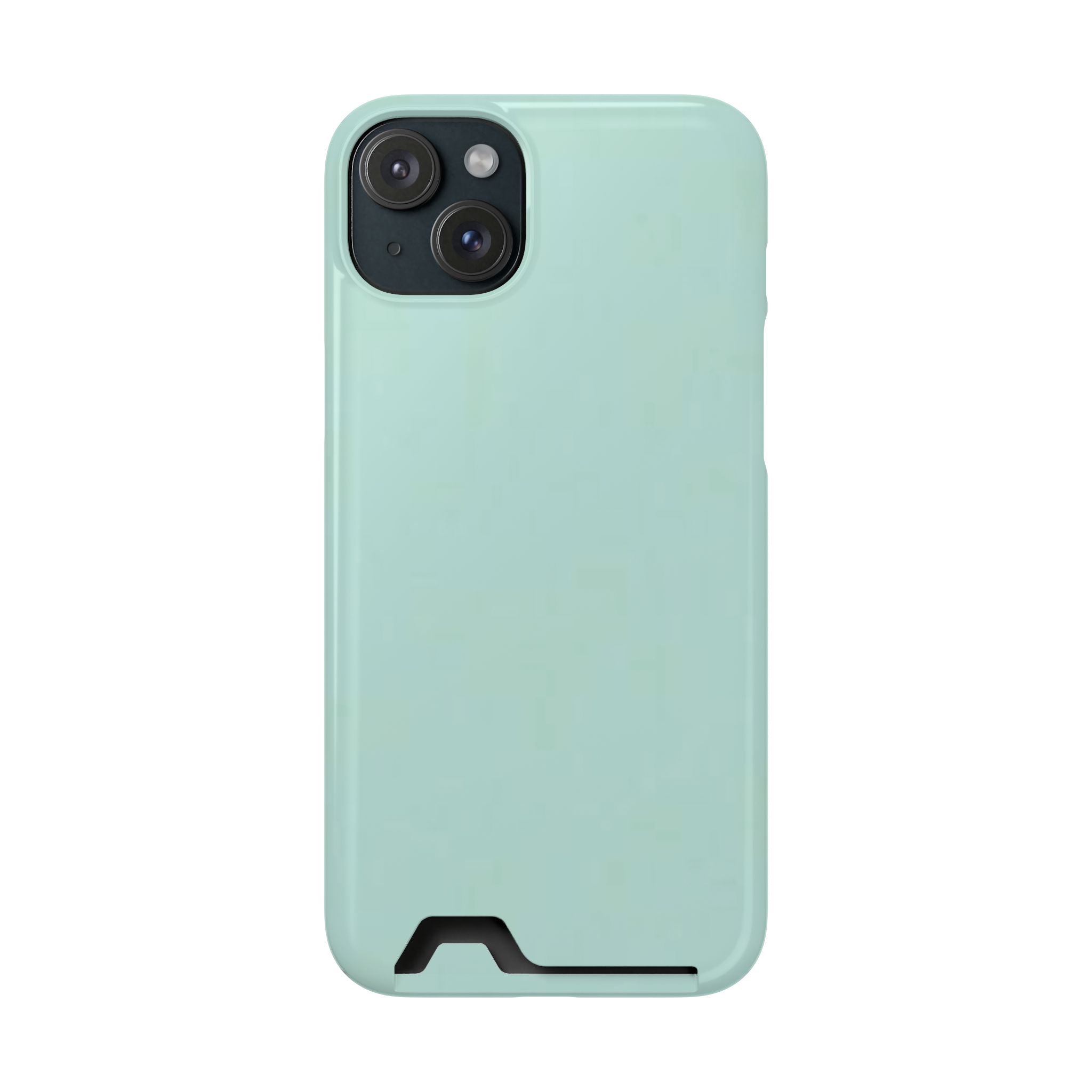 Light Mint Card Holder Phone Case