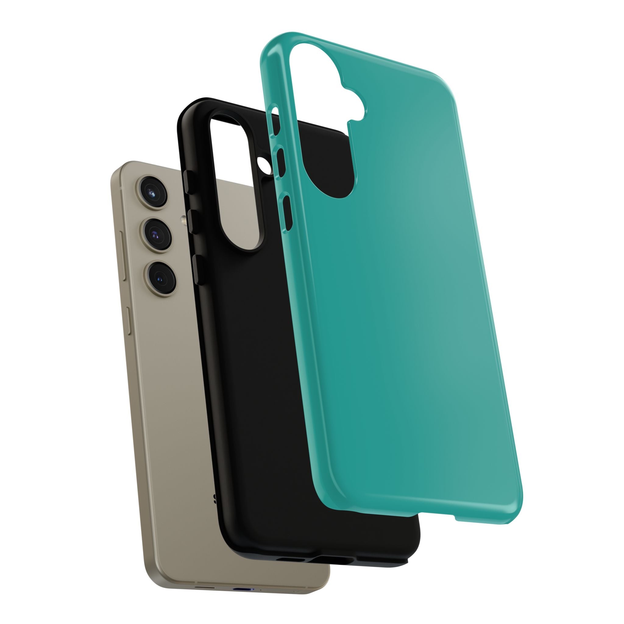 Teal Protective Phone Case