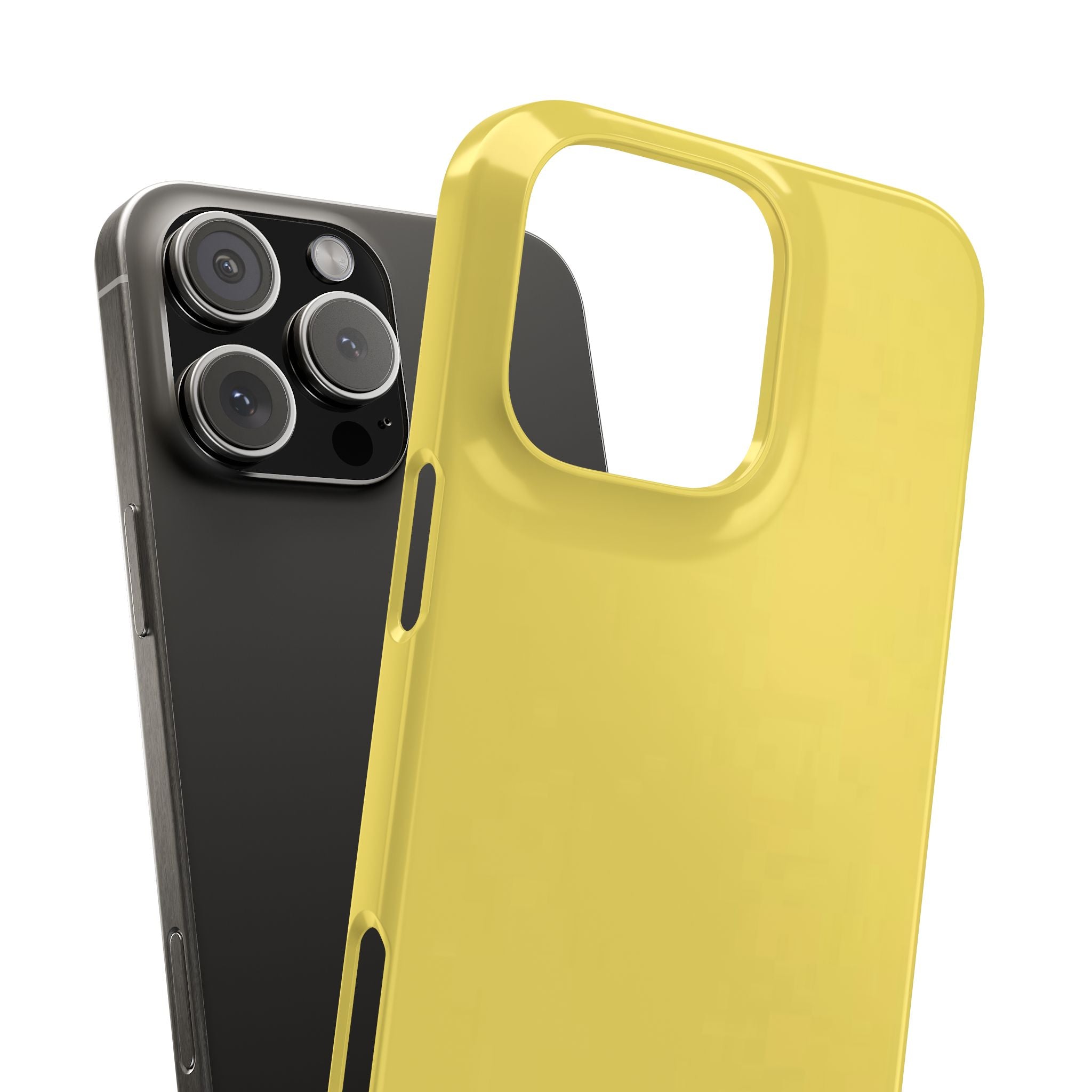 Yellow Snap Phone Case