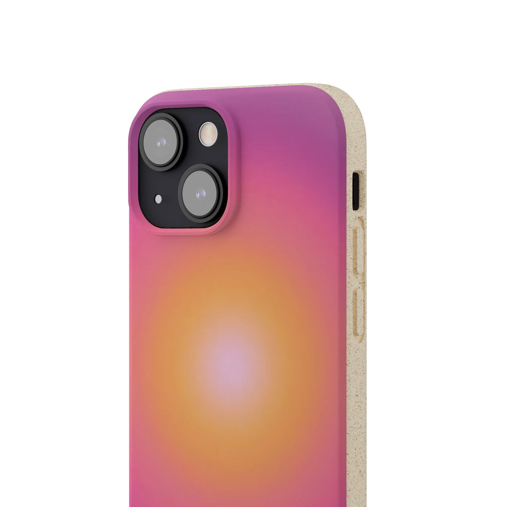 Sunset Glow Biodegradable Phone Case -  Eco-Friendly Cover