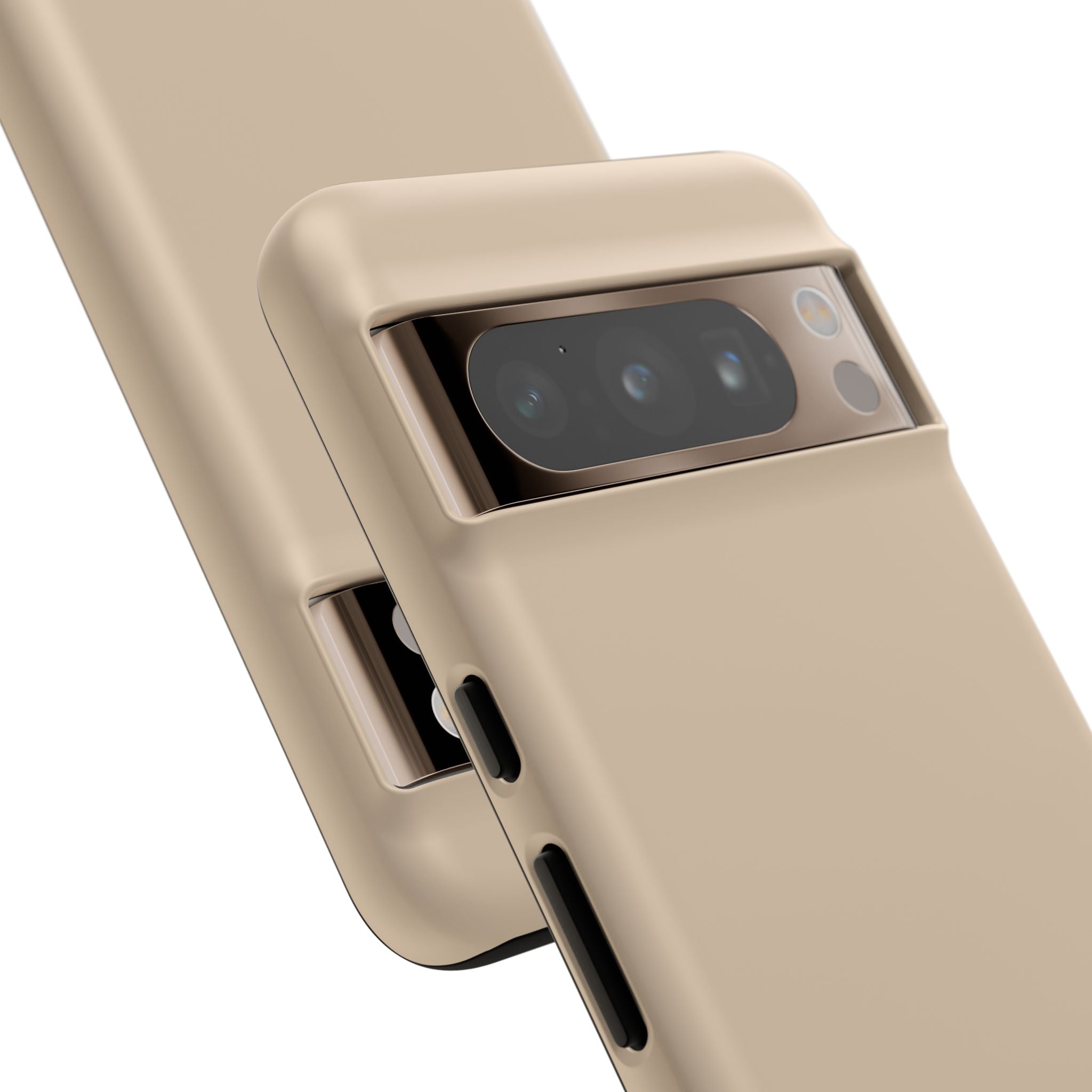 Beige Protective Phone Case