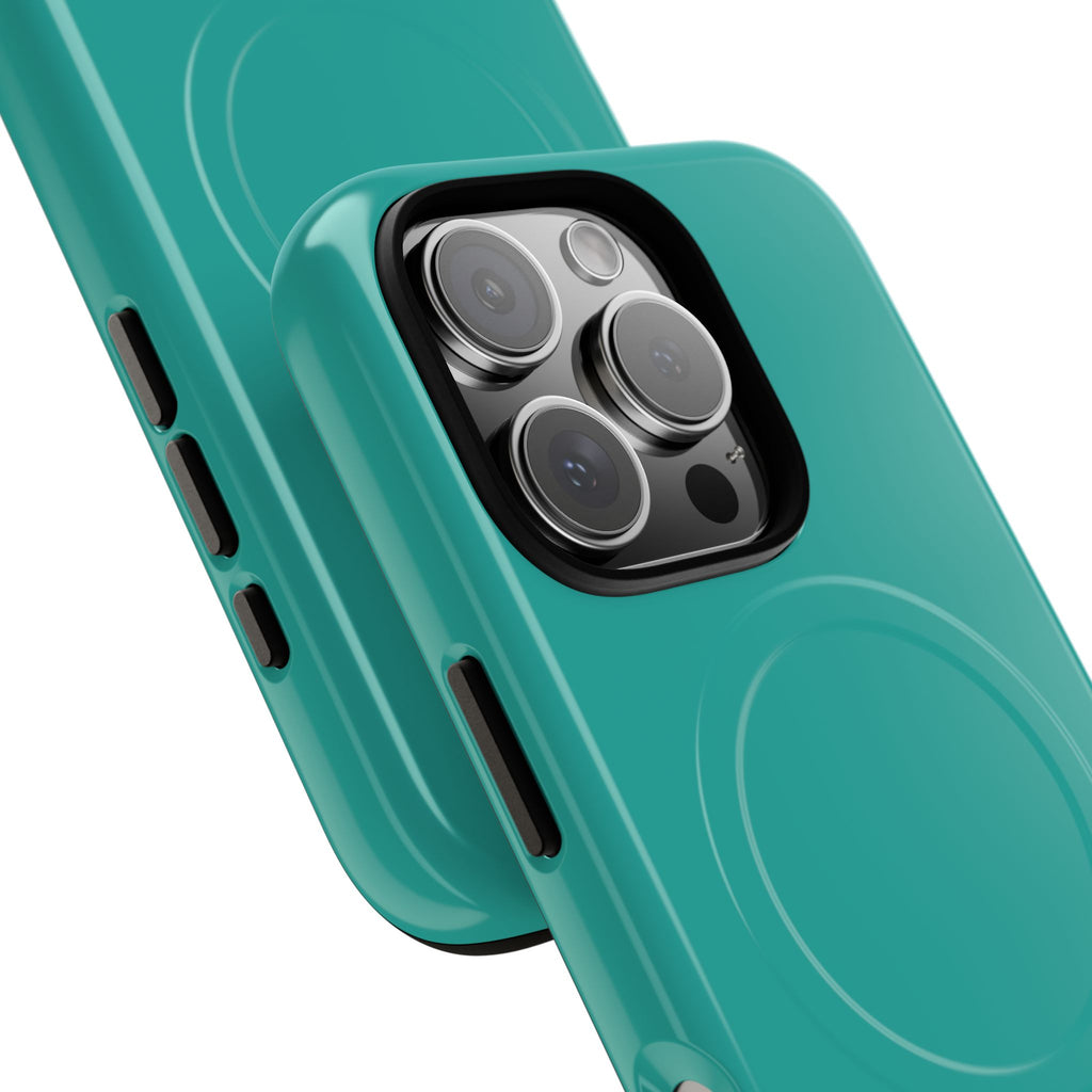 Teal MagSafe Protective Phone Case