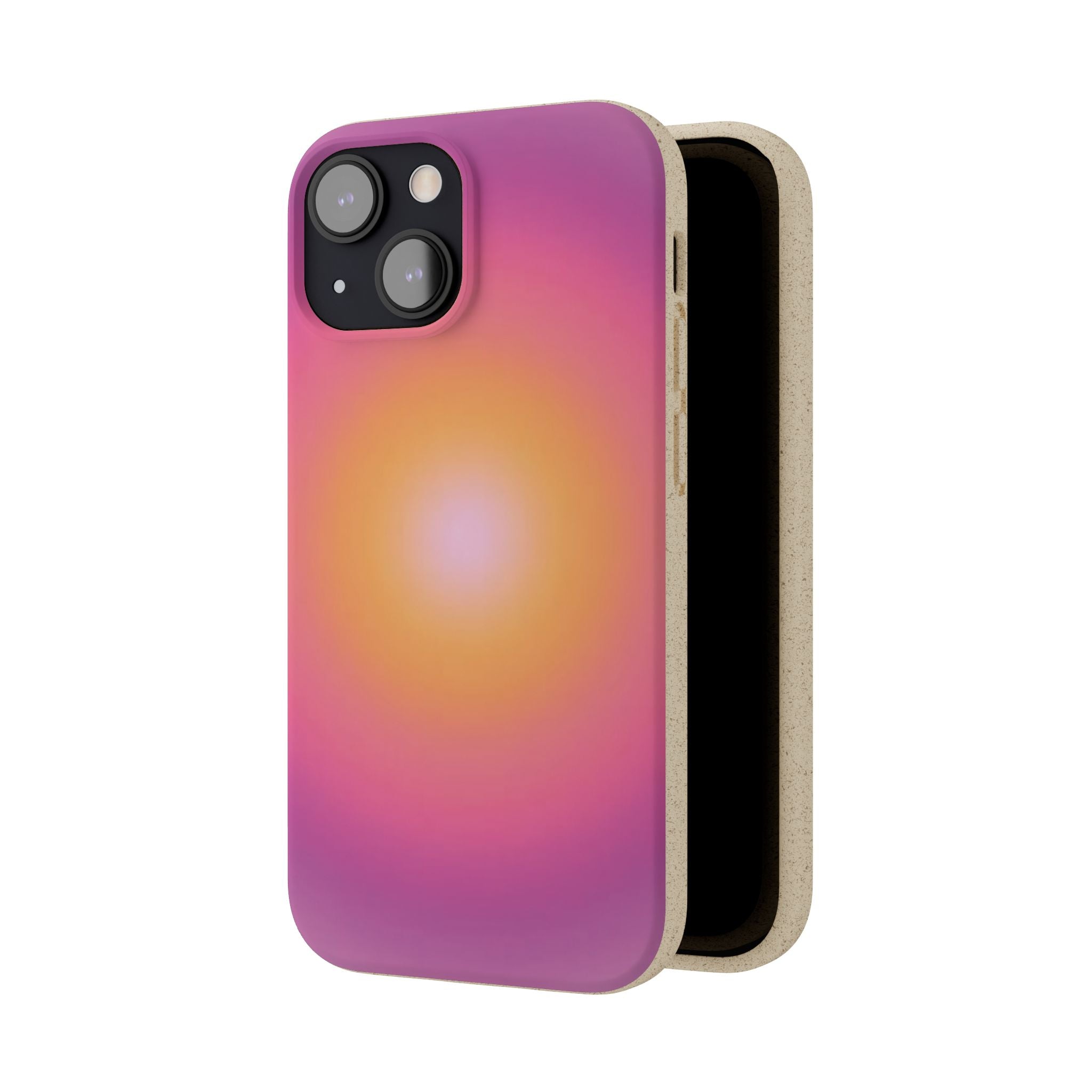Sunset Glow Biodegradable Phone Case -  Eco-Friendly Cover