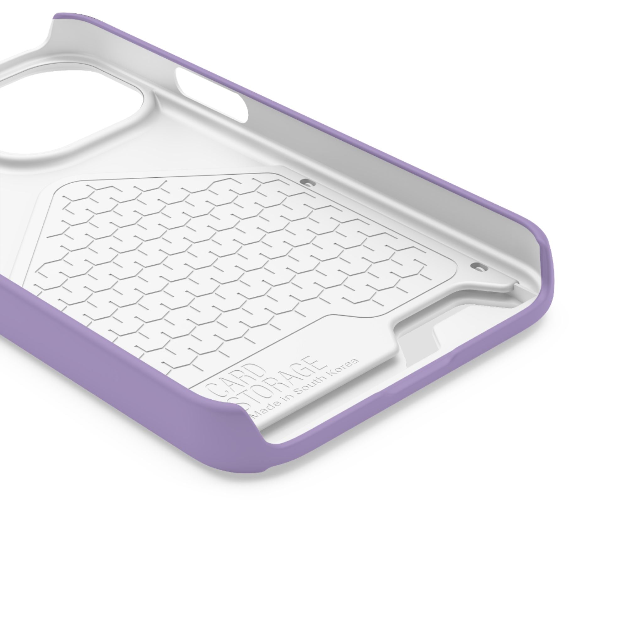 Lilac Card Holder Phone Case