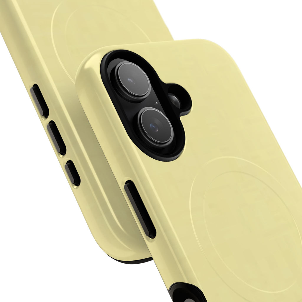 Pale Yellow MagSafe Protective Phone Case