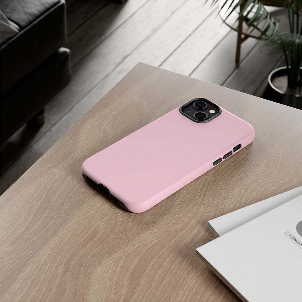 Pale Pink Protective Phone Case