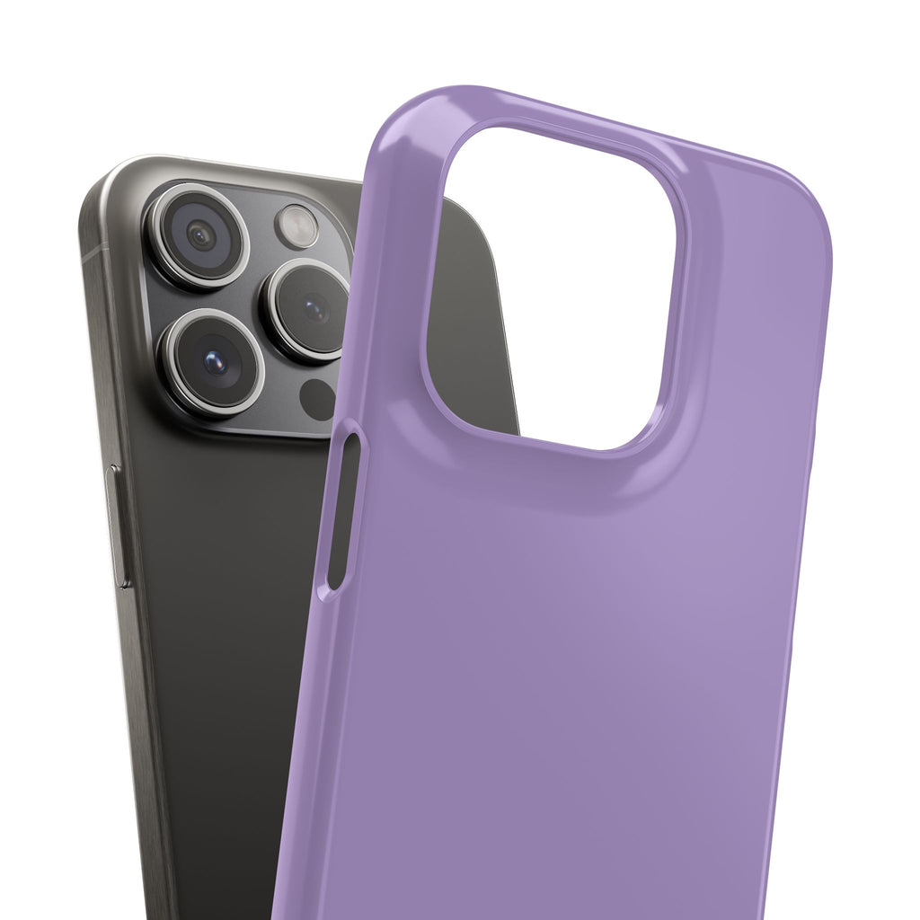 Lilac Snap Phone Case