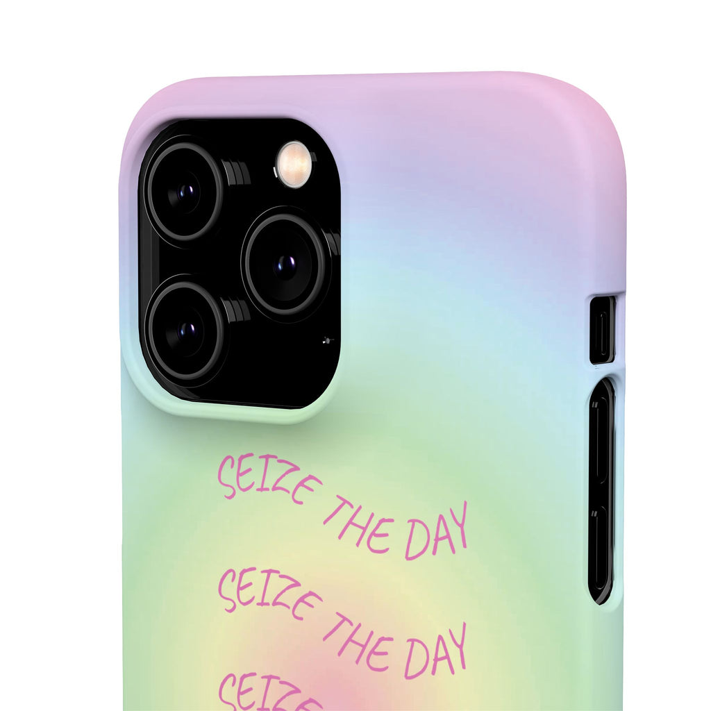 Carpe Diem Bermuda Halo Gradient Snap Phone Case