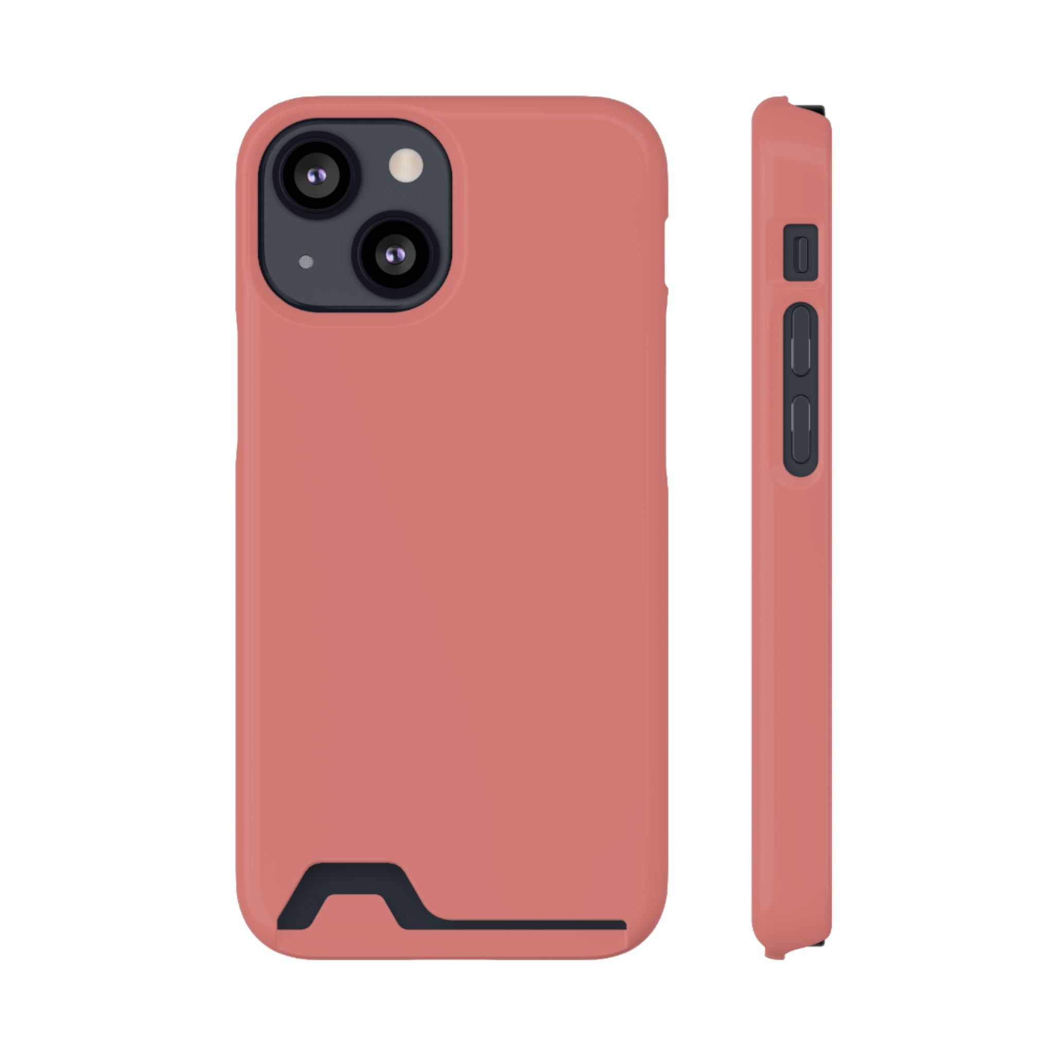 Frosty Pink Card Holder Phone Case