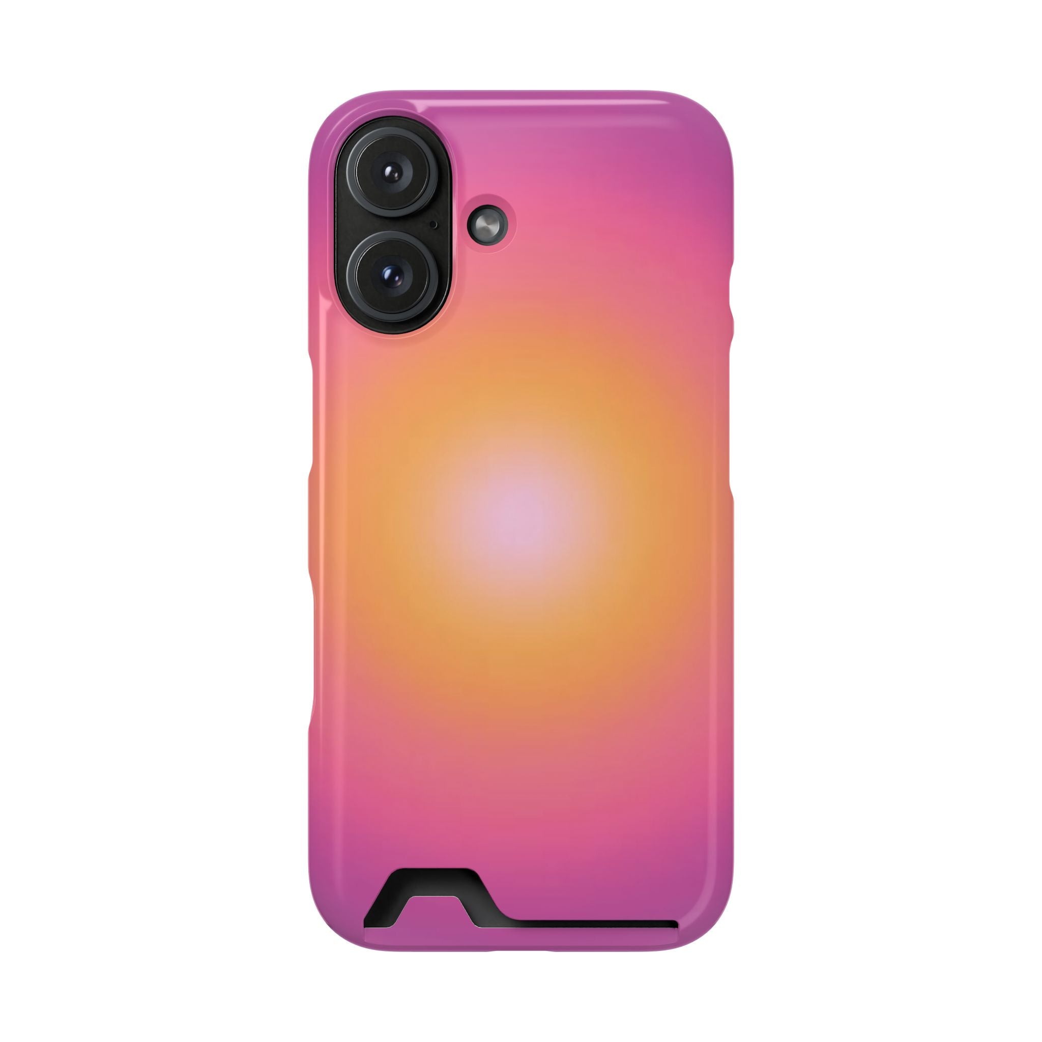 Sunset Gradient Phone Case with Card Holder