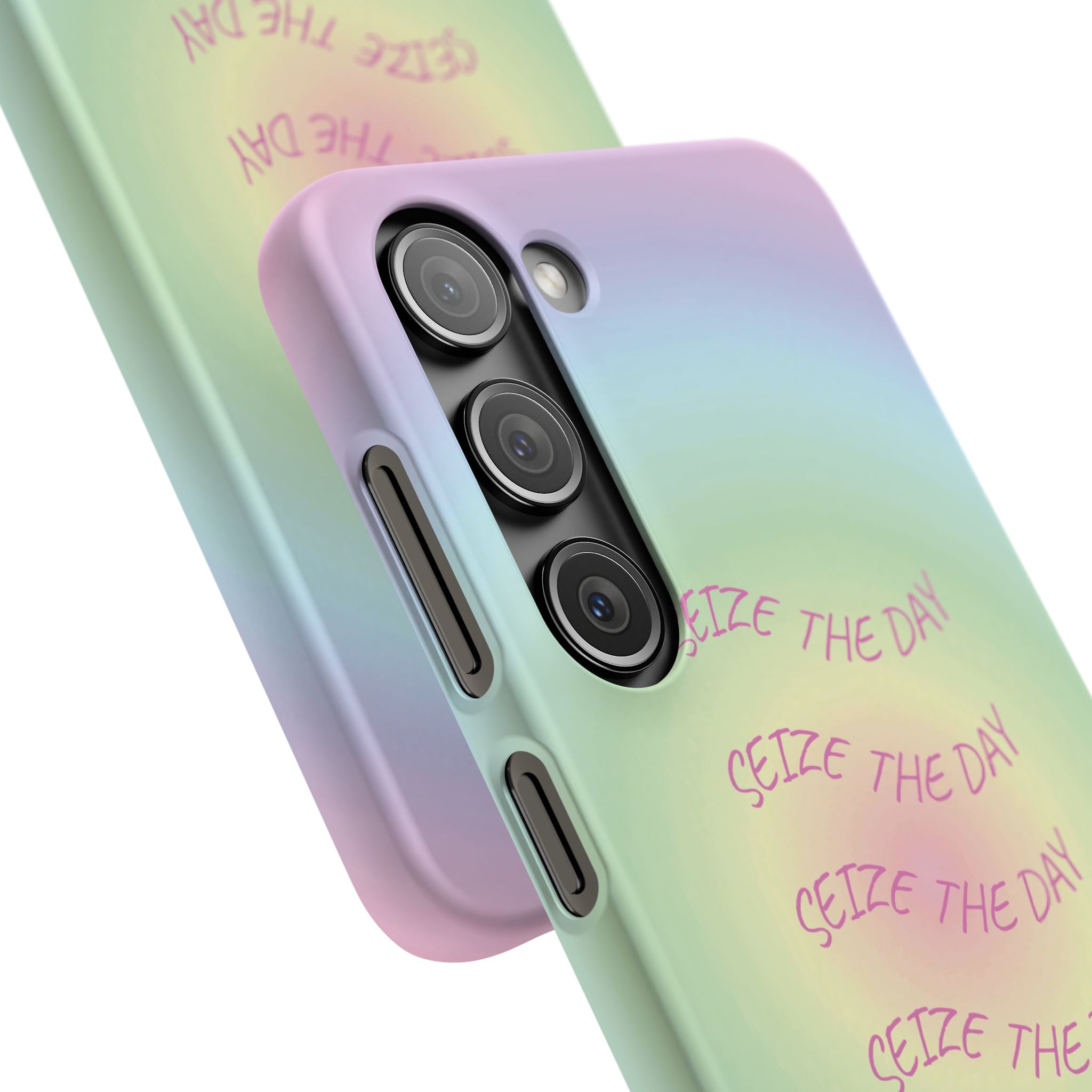 Carpe Diem Bermuda Halo Gradient Snap Phone Case