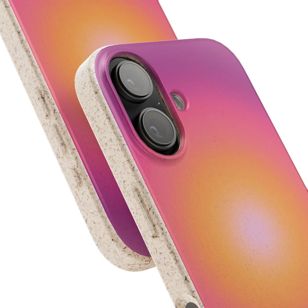 Sunset Glow Biodegradable Phone Case -  Eco-Friendly Cover
