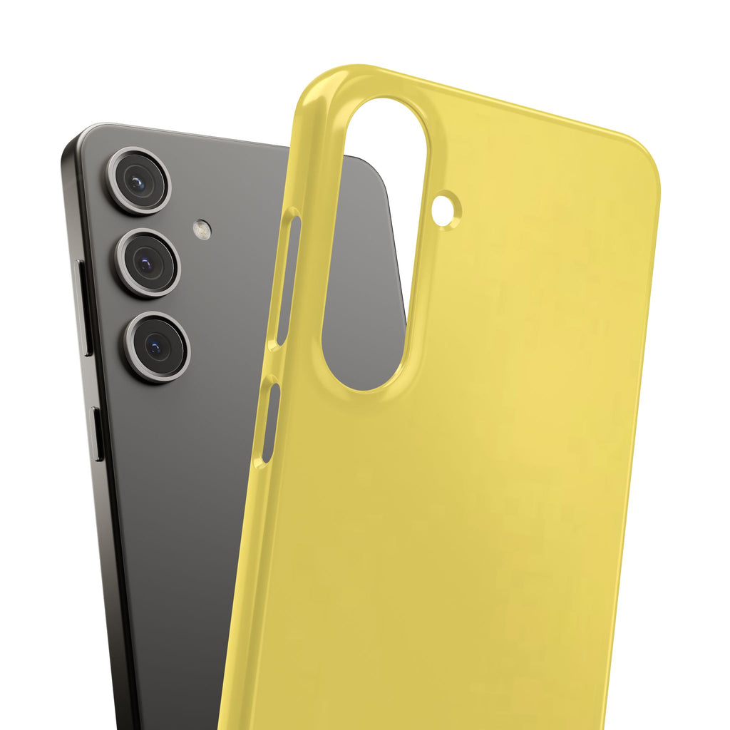 Yellow Snap Phone Case