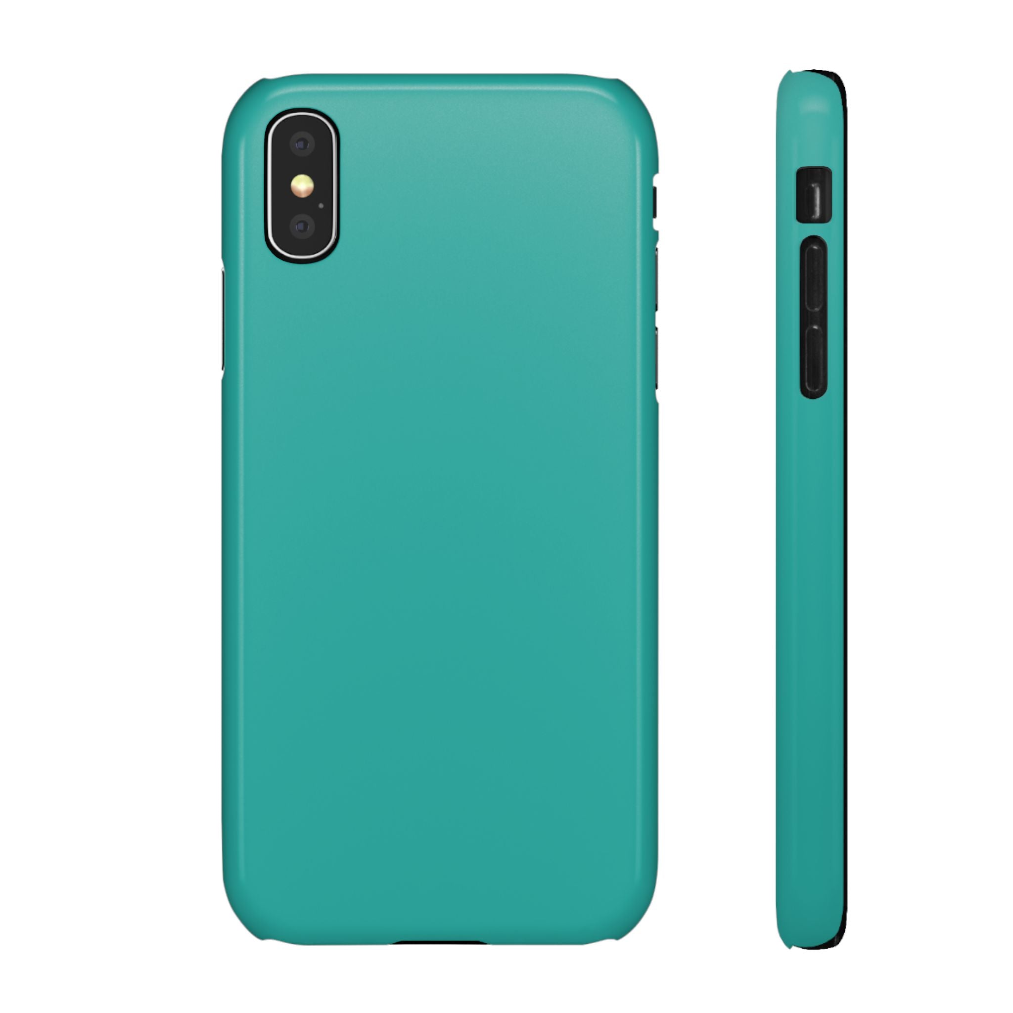 Teal Snap Phone Case