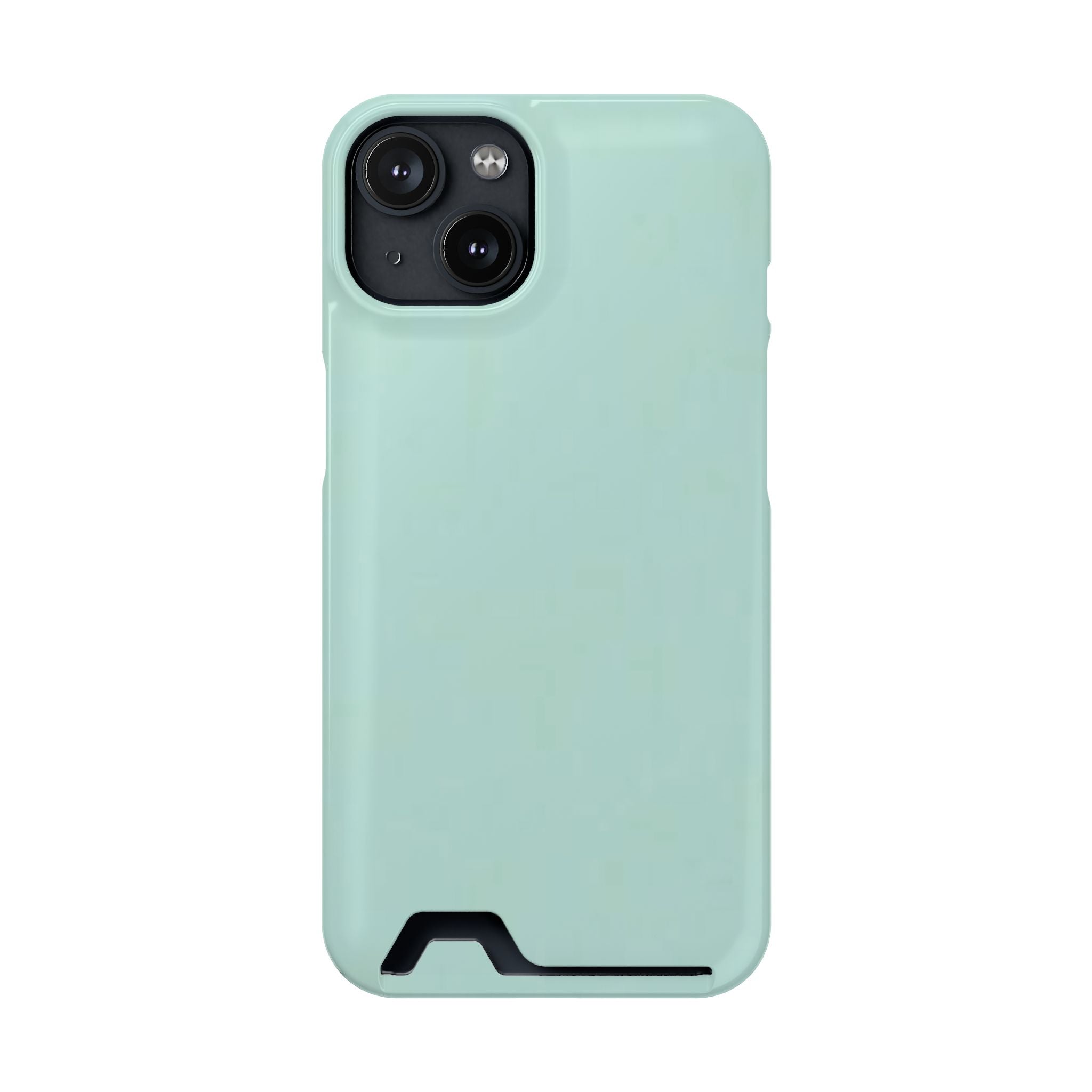 Light Mint Card Holder Phone Case