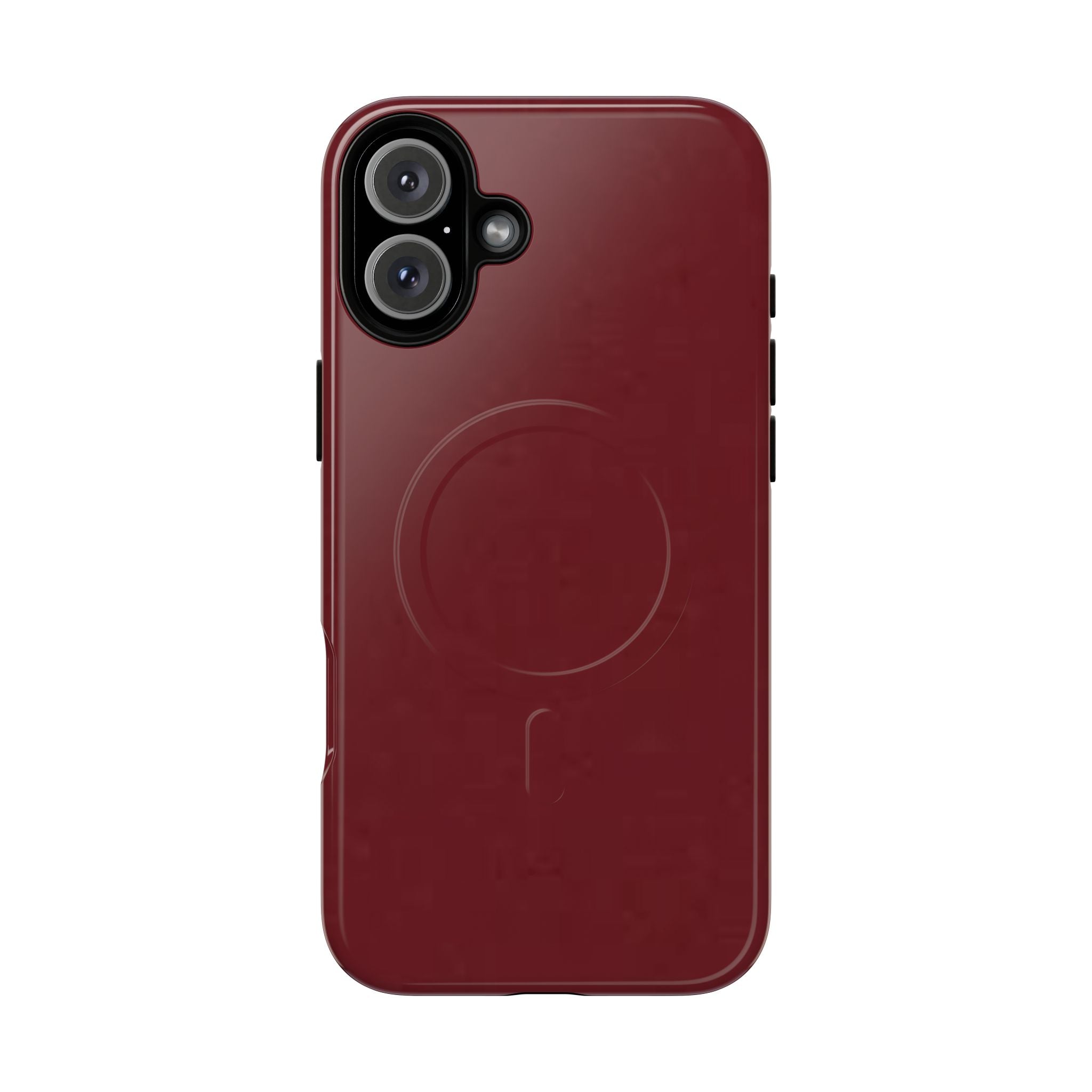 Dark Cherry MagSafe Protective Phone Case