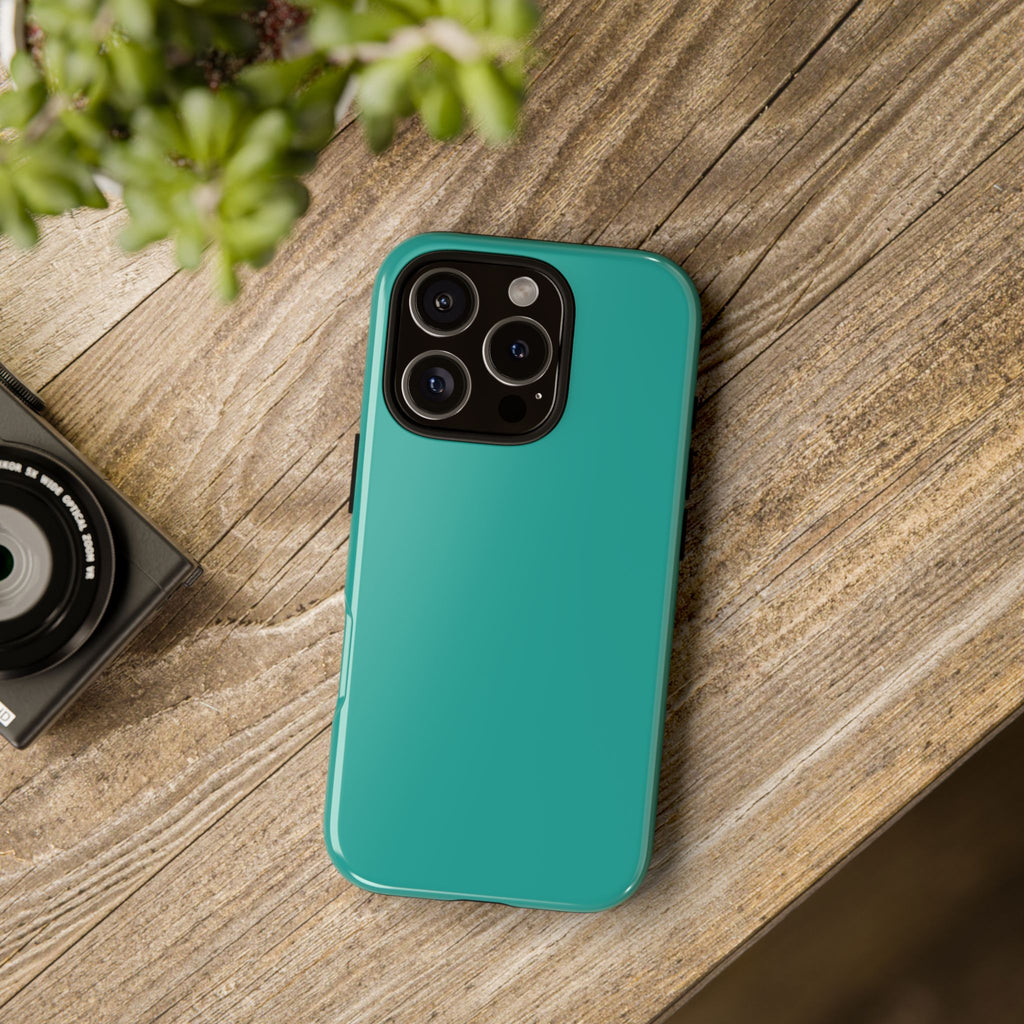 Teal Protective Phone Case