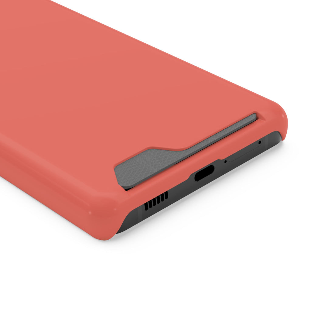 Coral Cardholder Phone Case