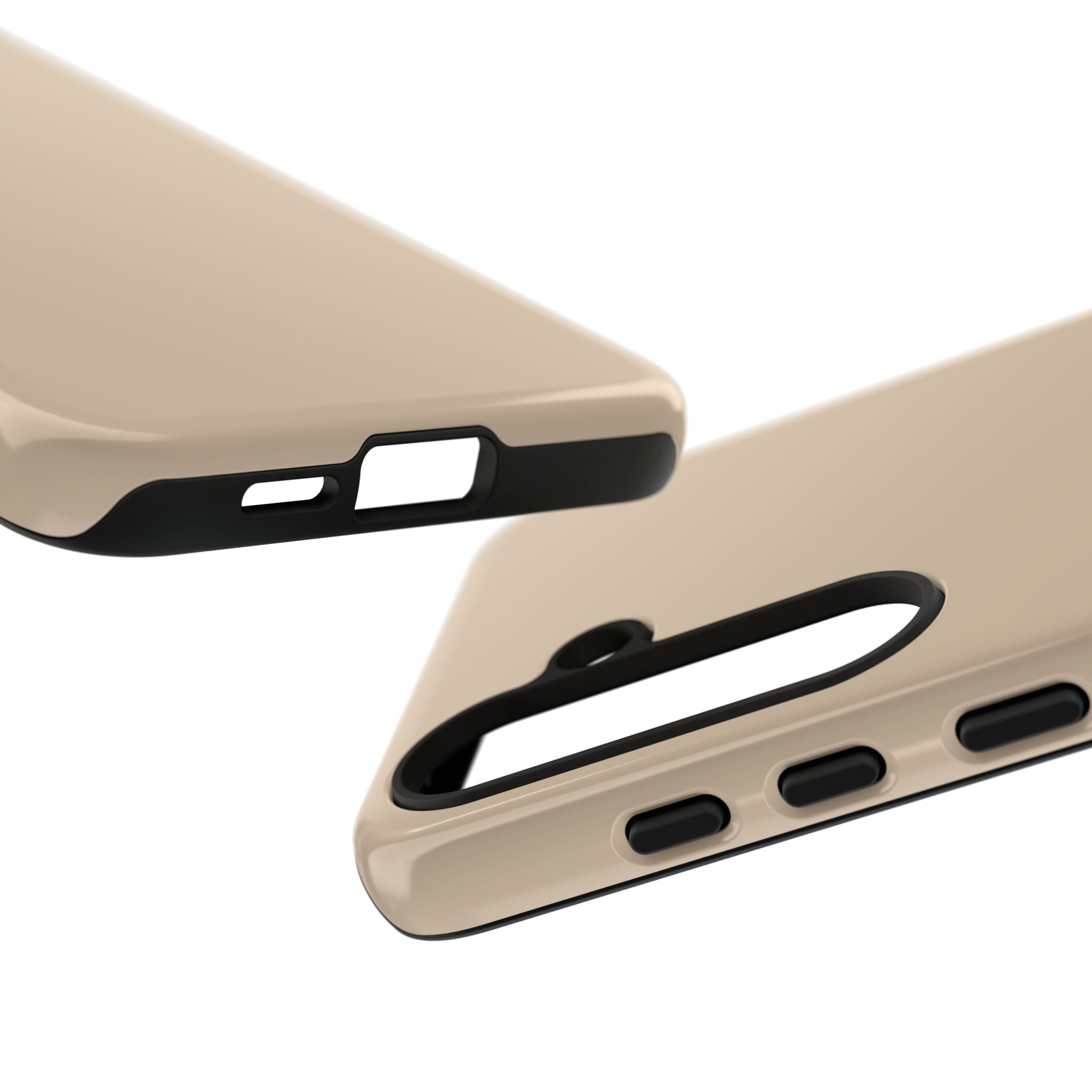 Beige Protective Phone Case