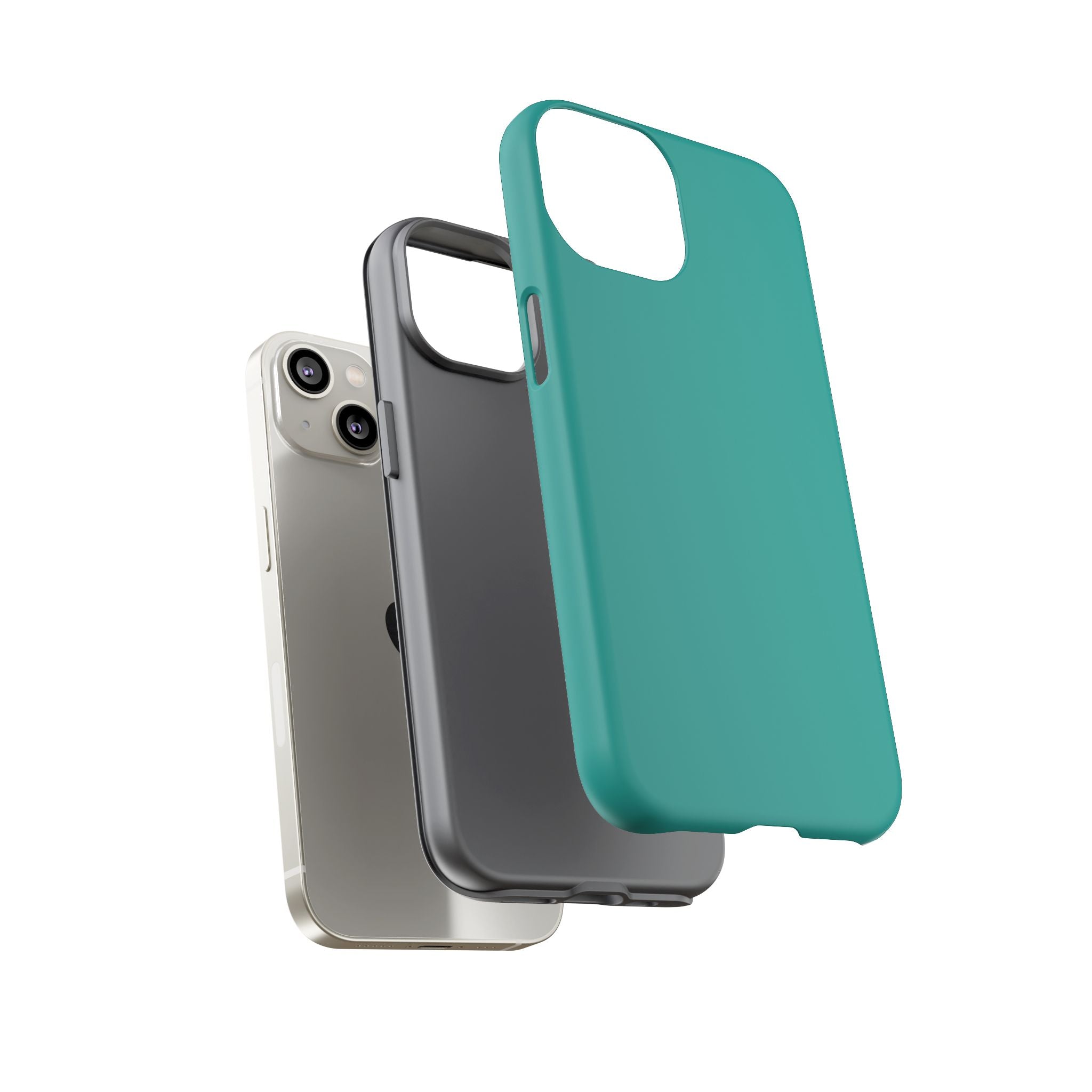 Teal Protective Phone Case
