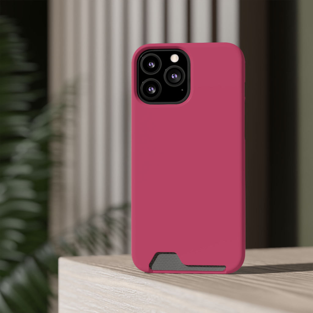 Raspberry Card Holder Phone Case