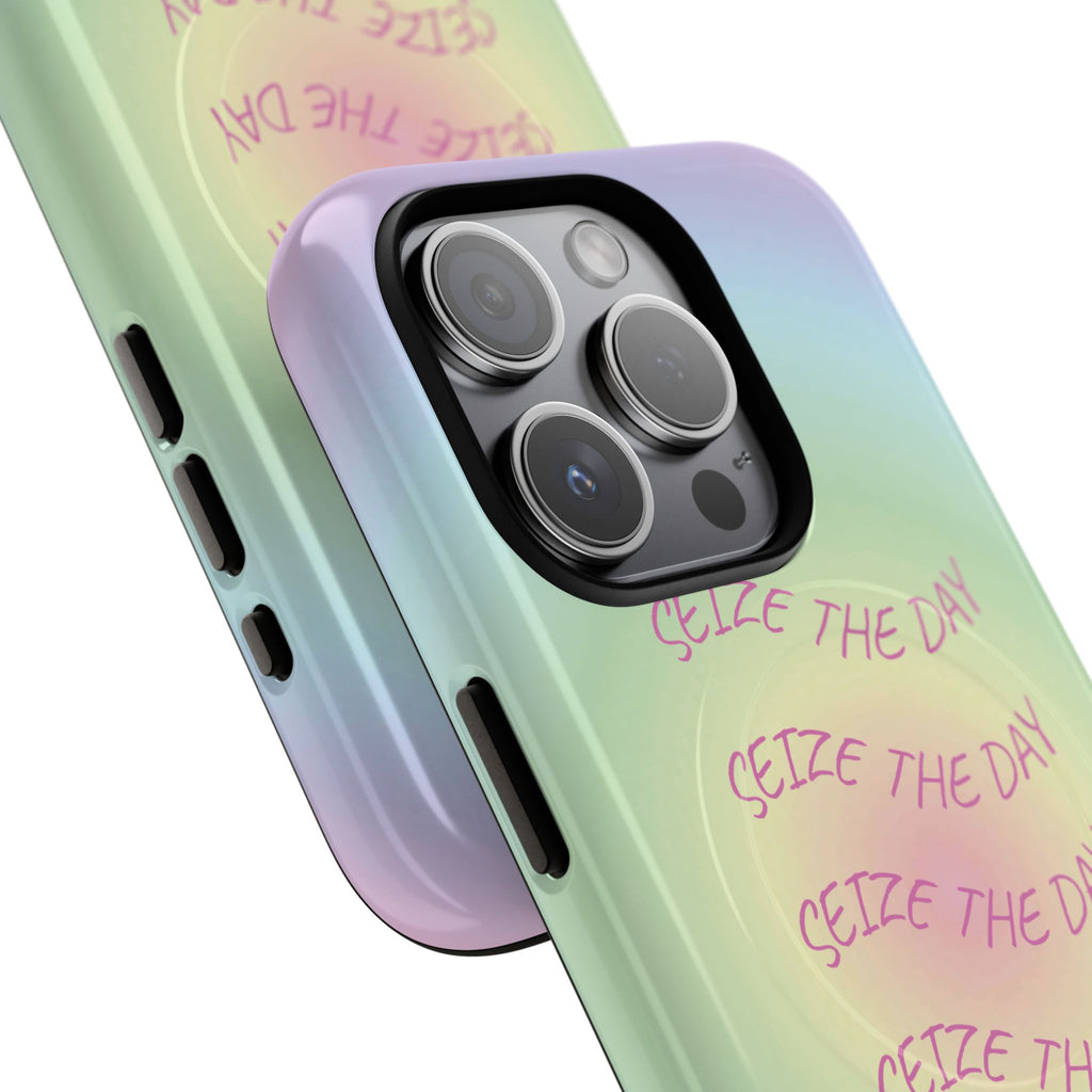 Bermuda Halo Seize The Day Gradient MagSafe Protective Phone Case