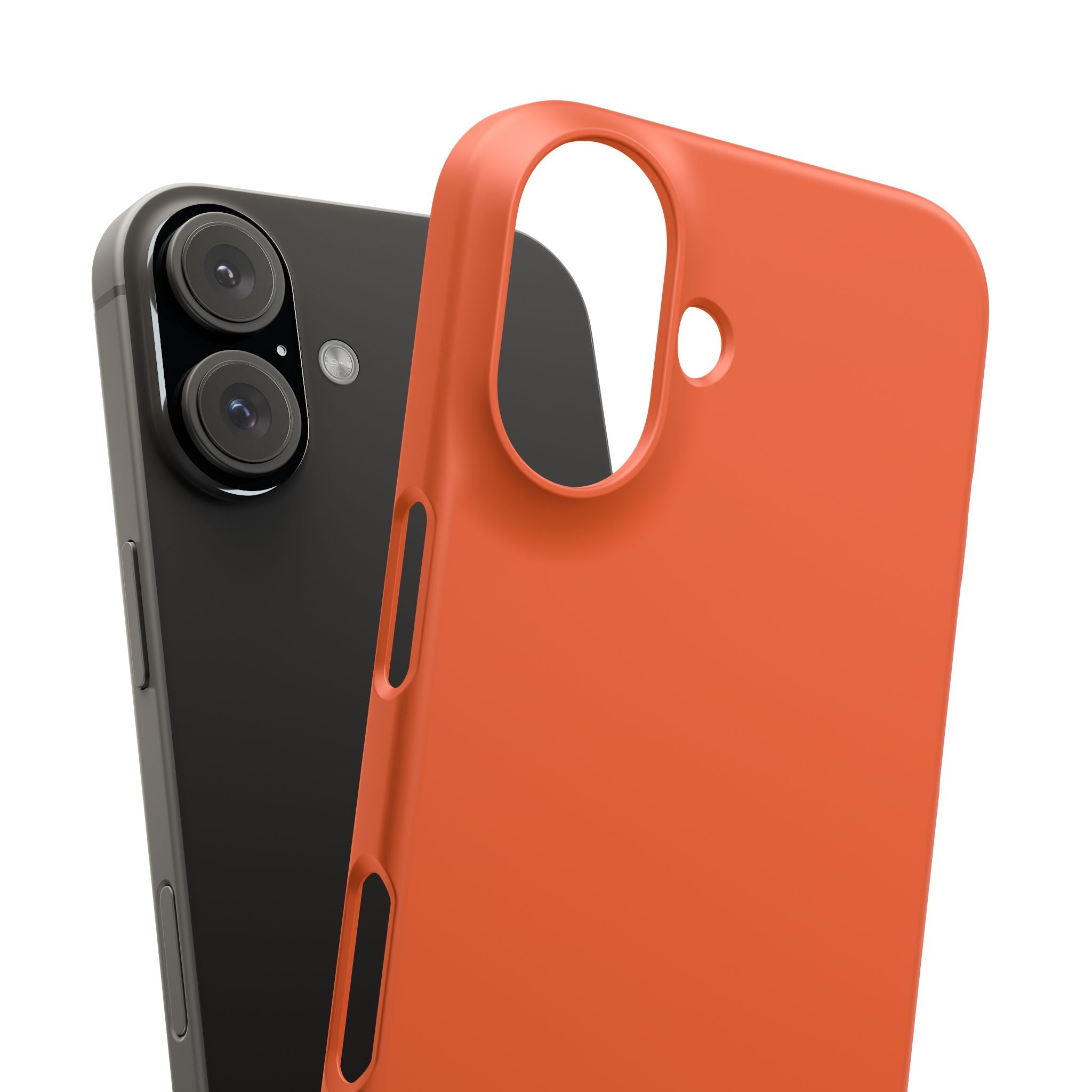 Orange Snap Phone Case