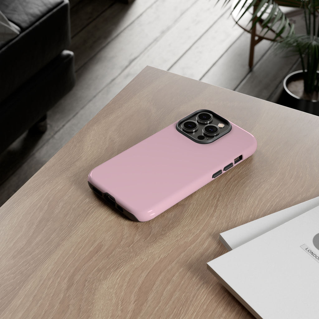 Pale Pink Protective Phone Case