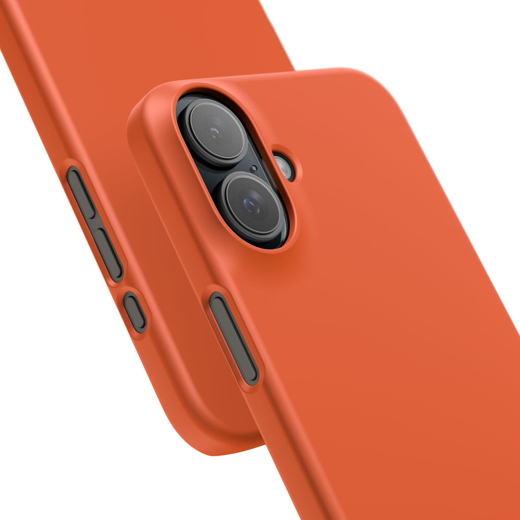 Orange Snap Phone Case