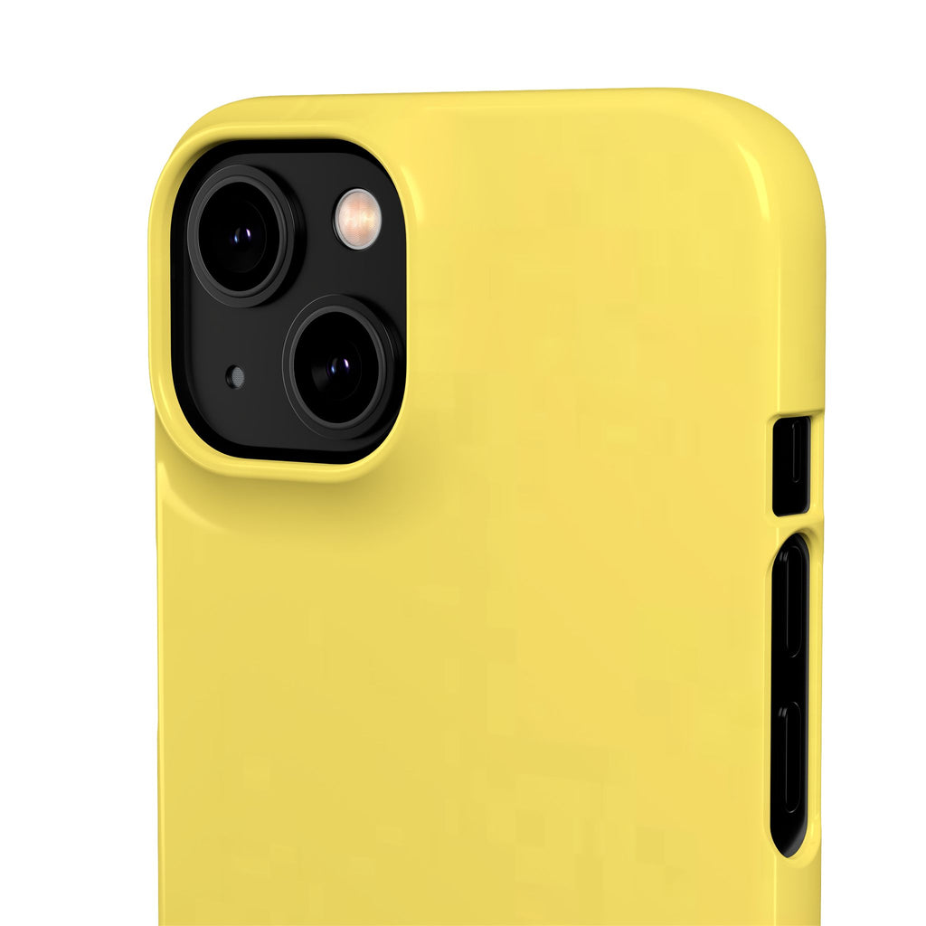 Yellow Snap Phone Case
