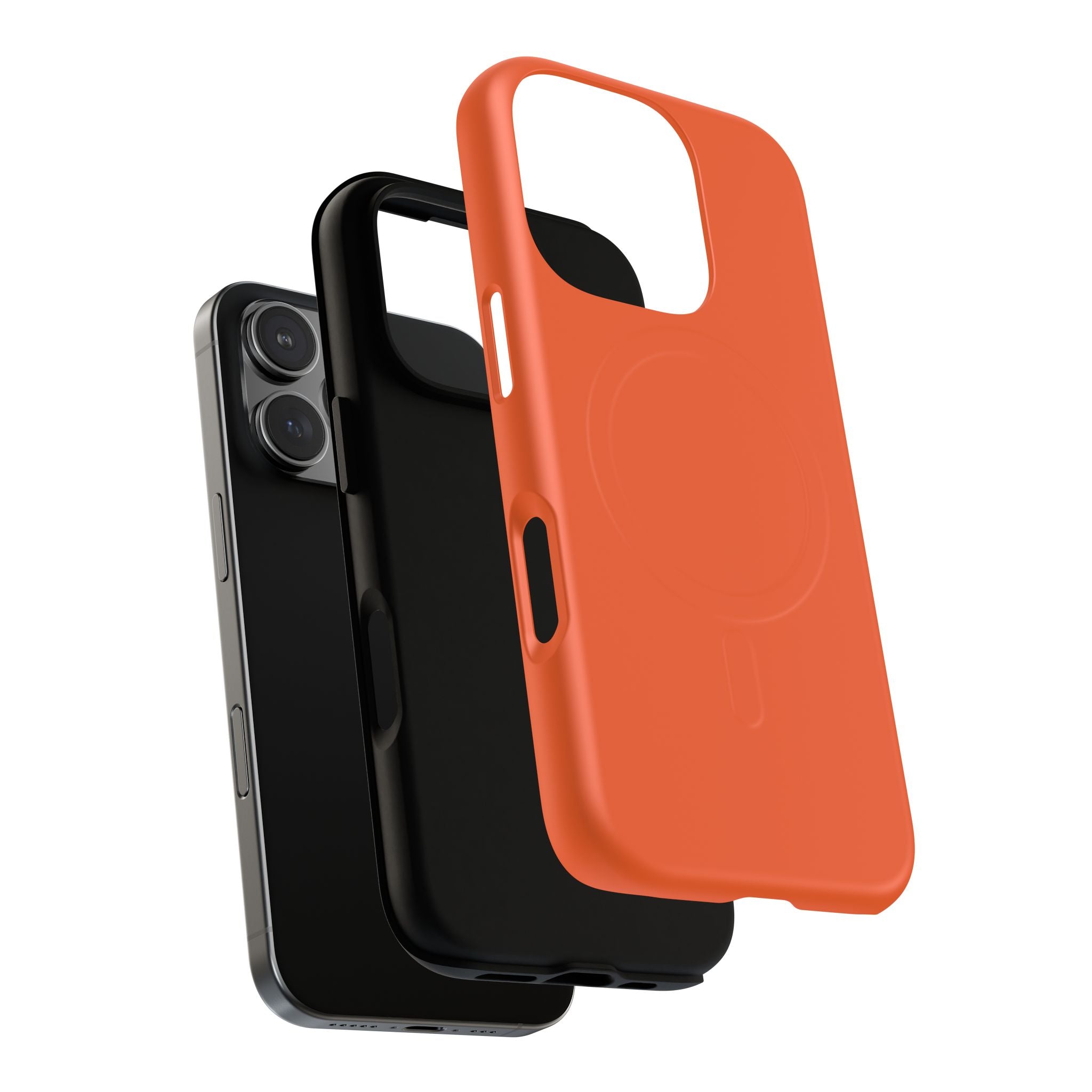 Orange MagSafe Protective Phone Case
