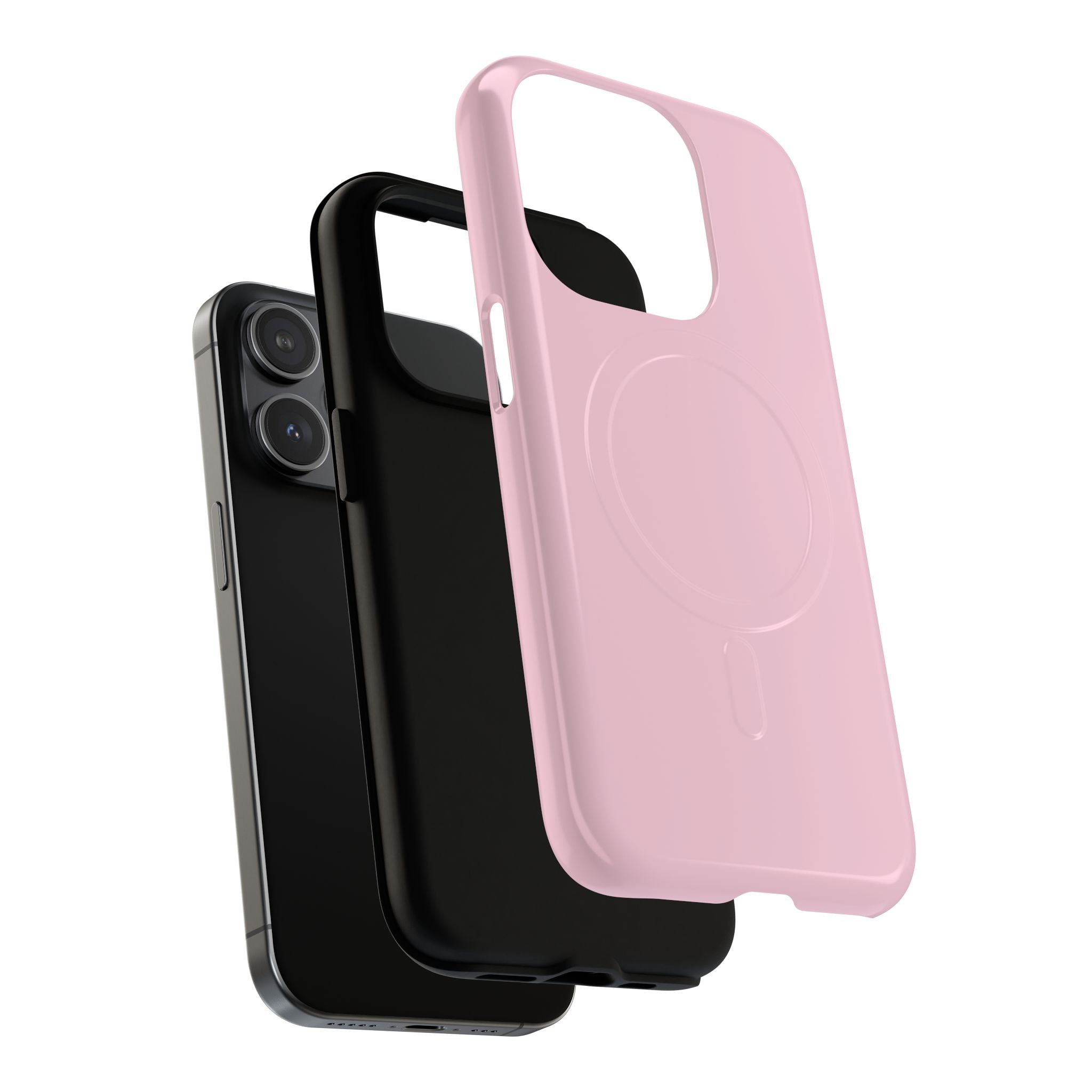 Pale Pink MagSafe Protective Phone Case