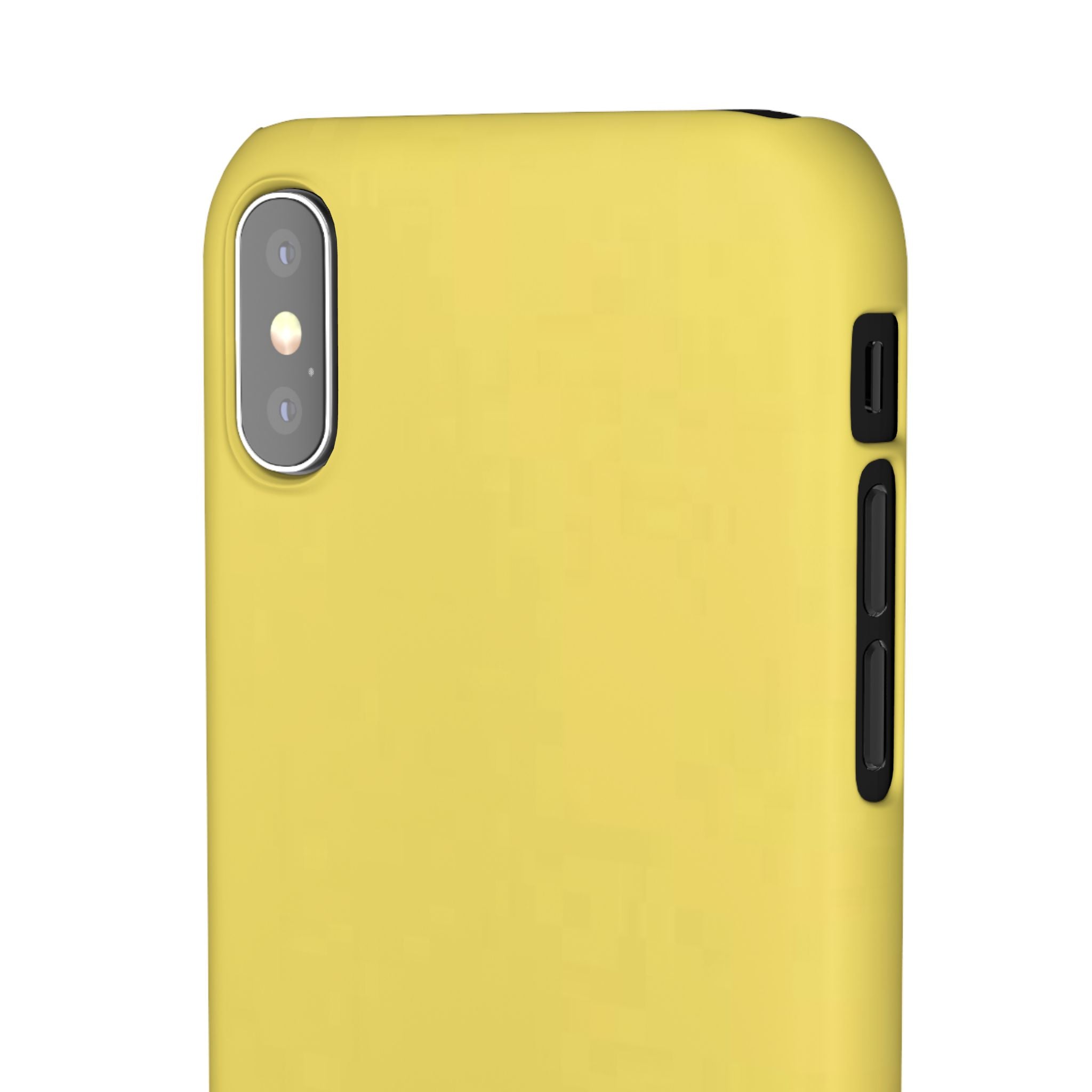 Yellow Snap Phone Case