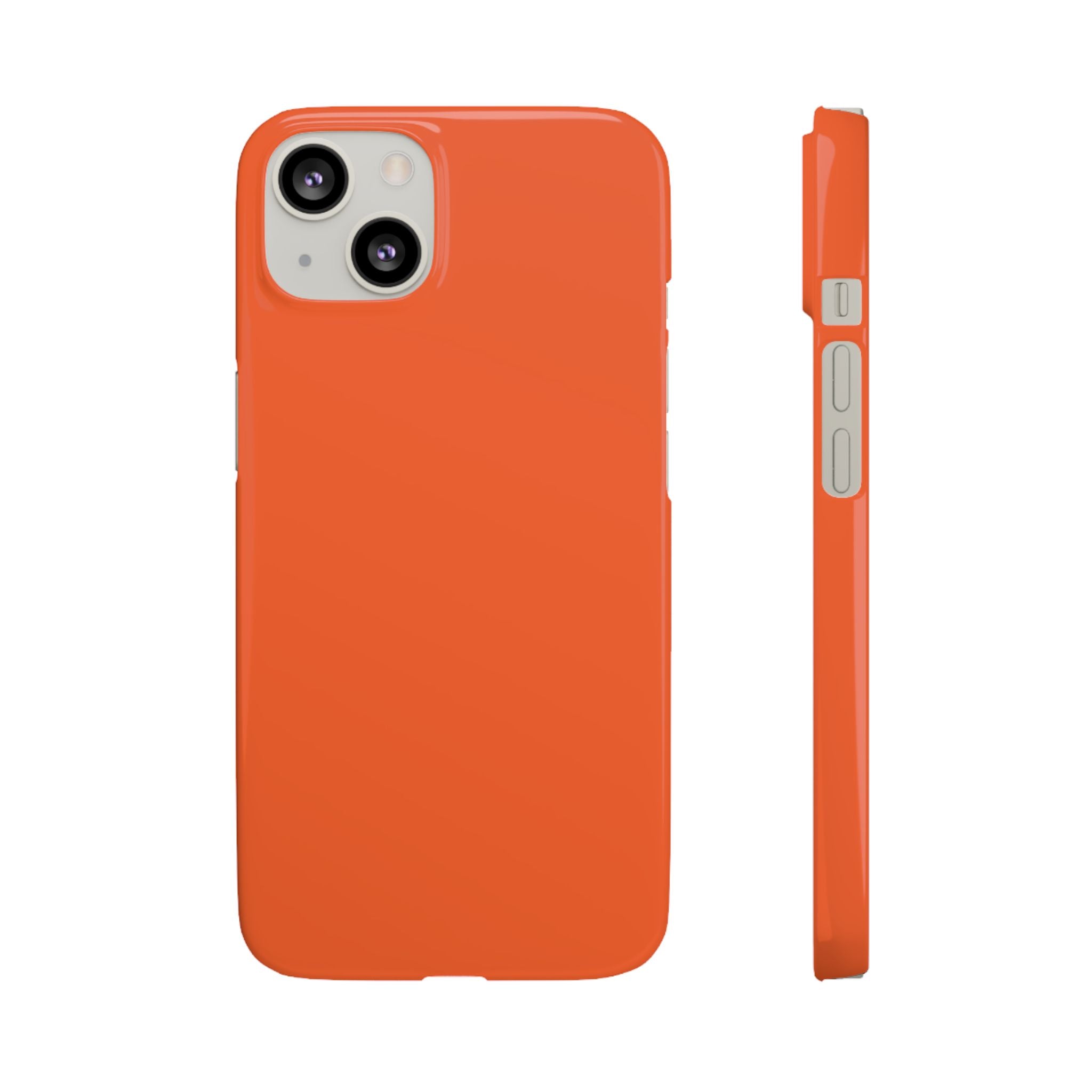 Orange Snap Phone Case