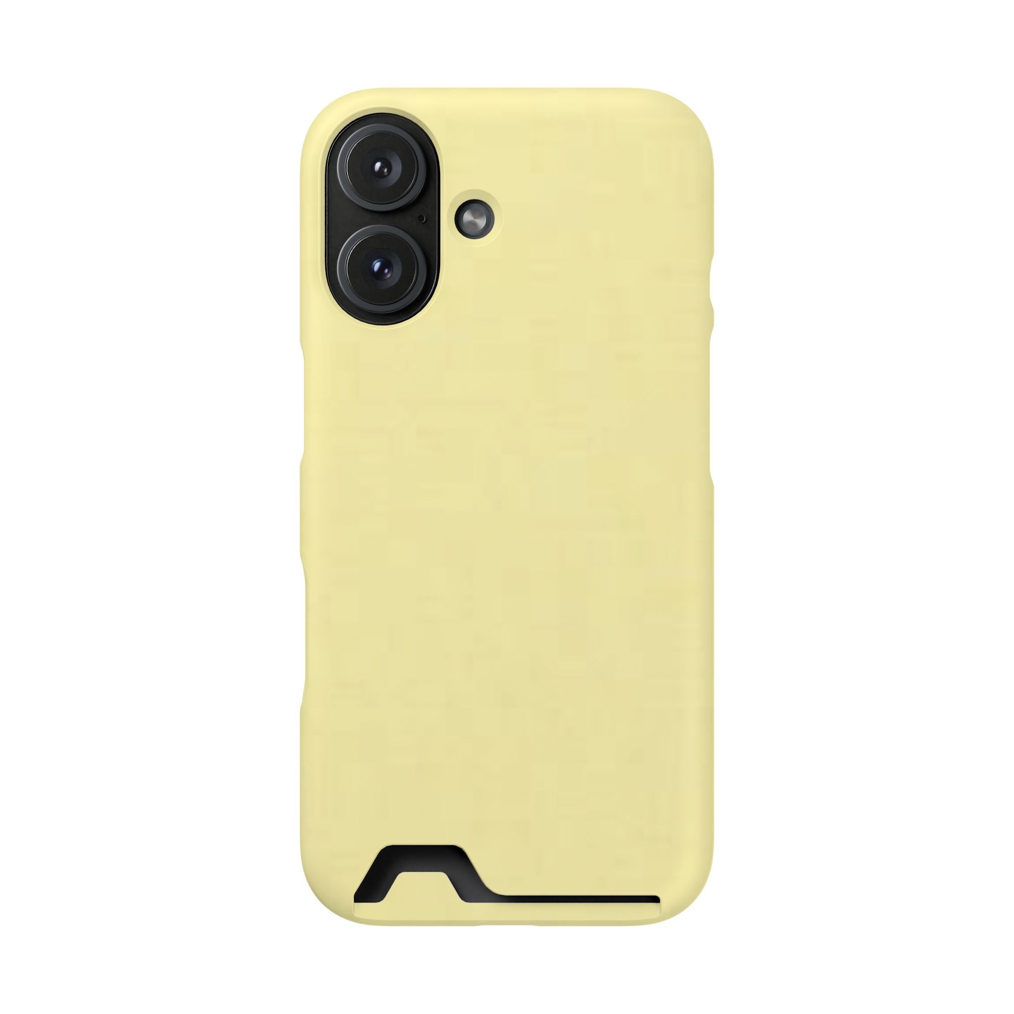 Pale Yellow Card-Holder Phone Case