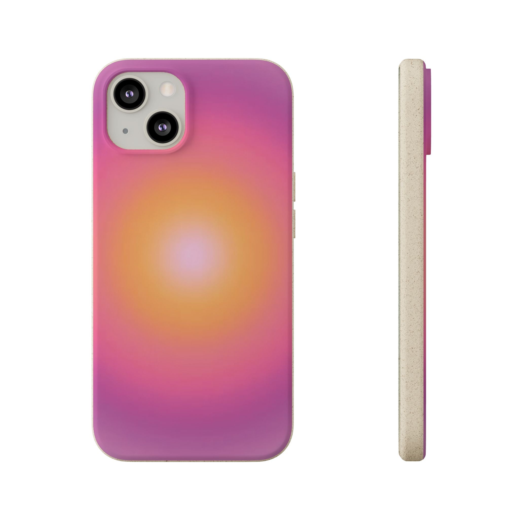Sunset Glow Biodegradable Phone Case -  Eco-Friendly Cover