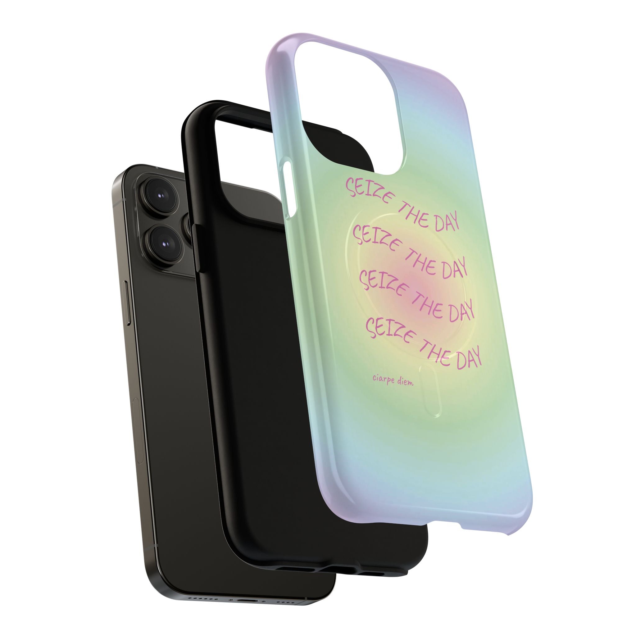 Bermuda Halo Seize The Day Gradient MagSafe Protective Phone Case