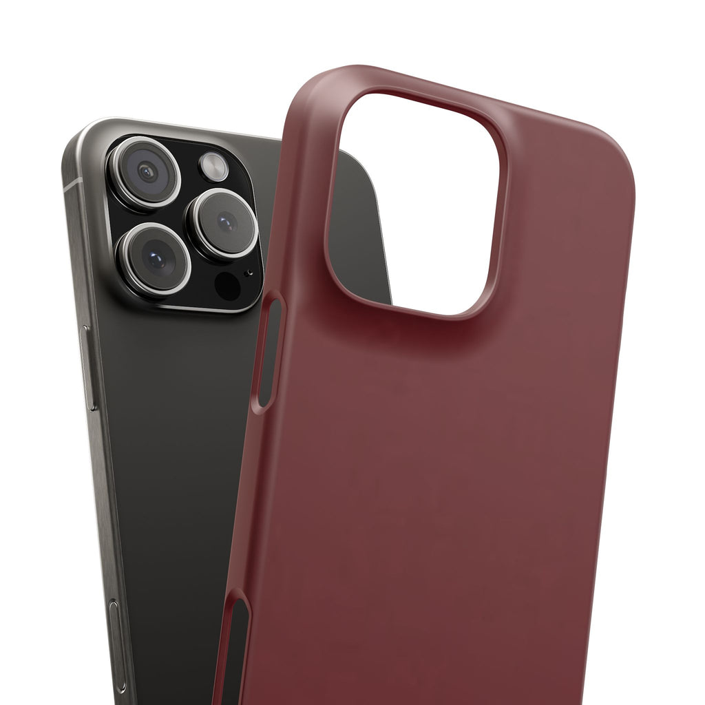 Dark Cherry Snap Phone Case