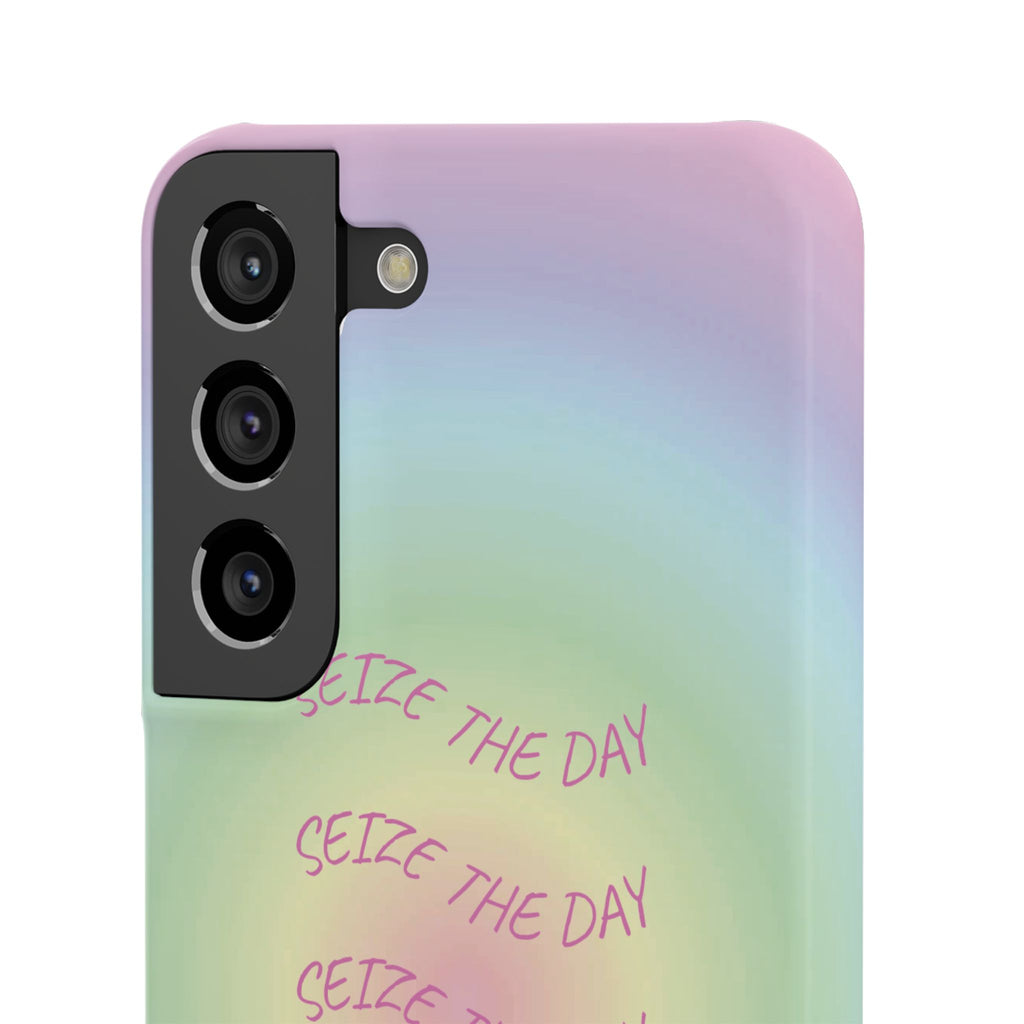 Carpe Diem Bermuda Halo Gradient Snap Phone Case
