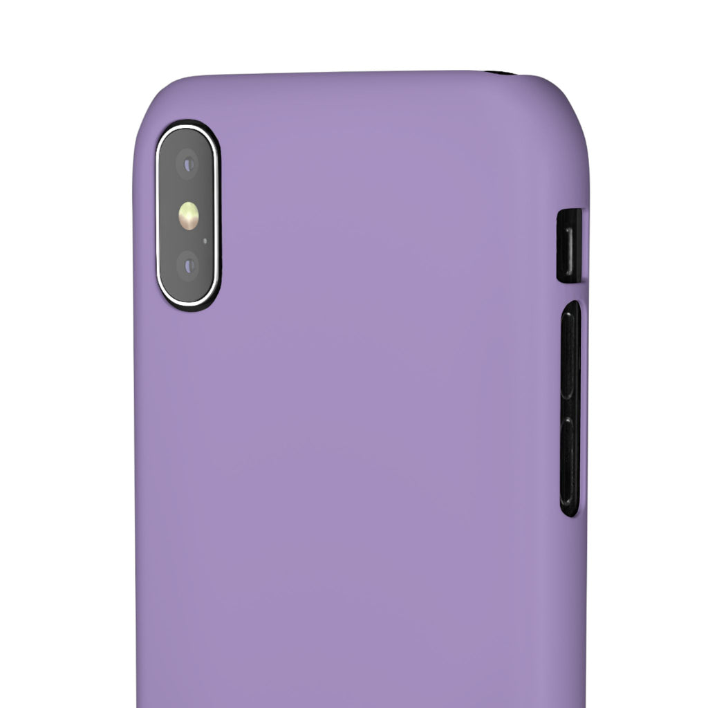 Lilac Snap Phone Case