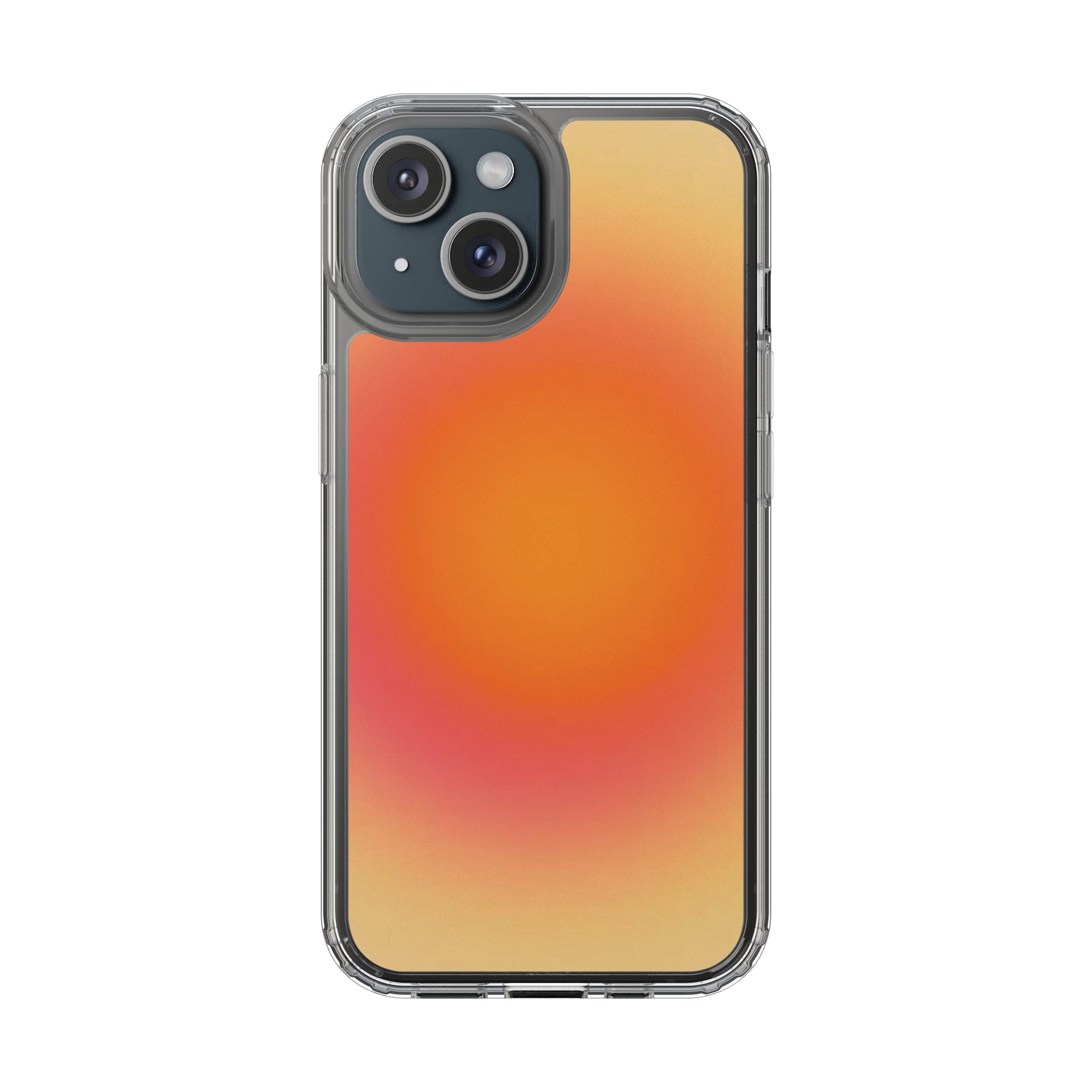 Clear Sunburst Protective Phone Case