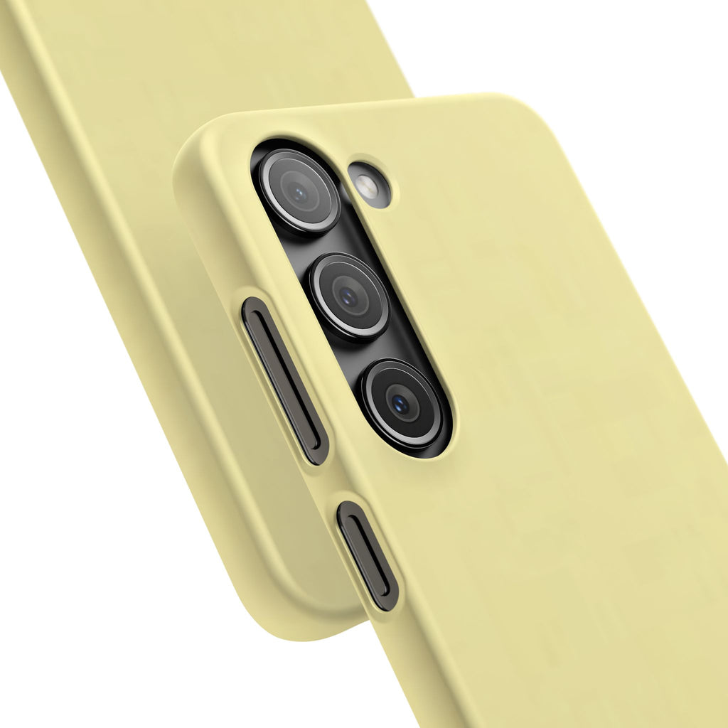 Pale Yellow Snap Phone Case