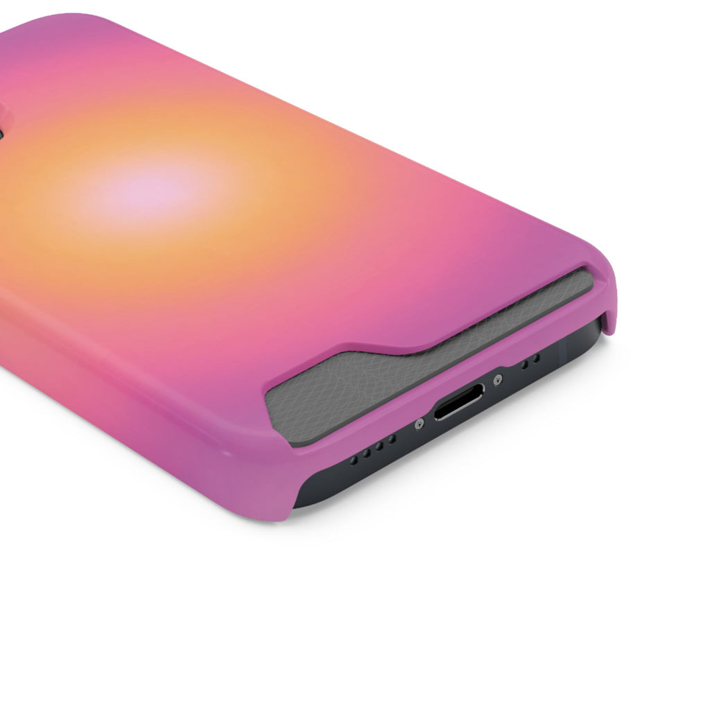 Sunset Gradient Phone Case with Card Holder