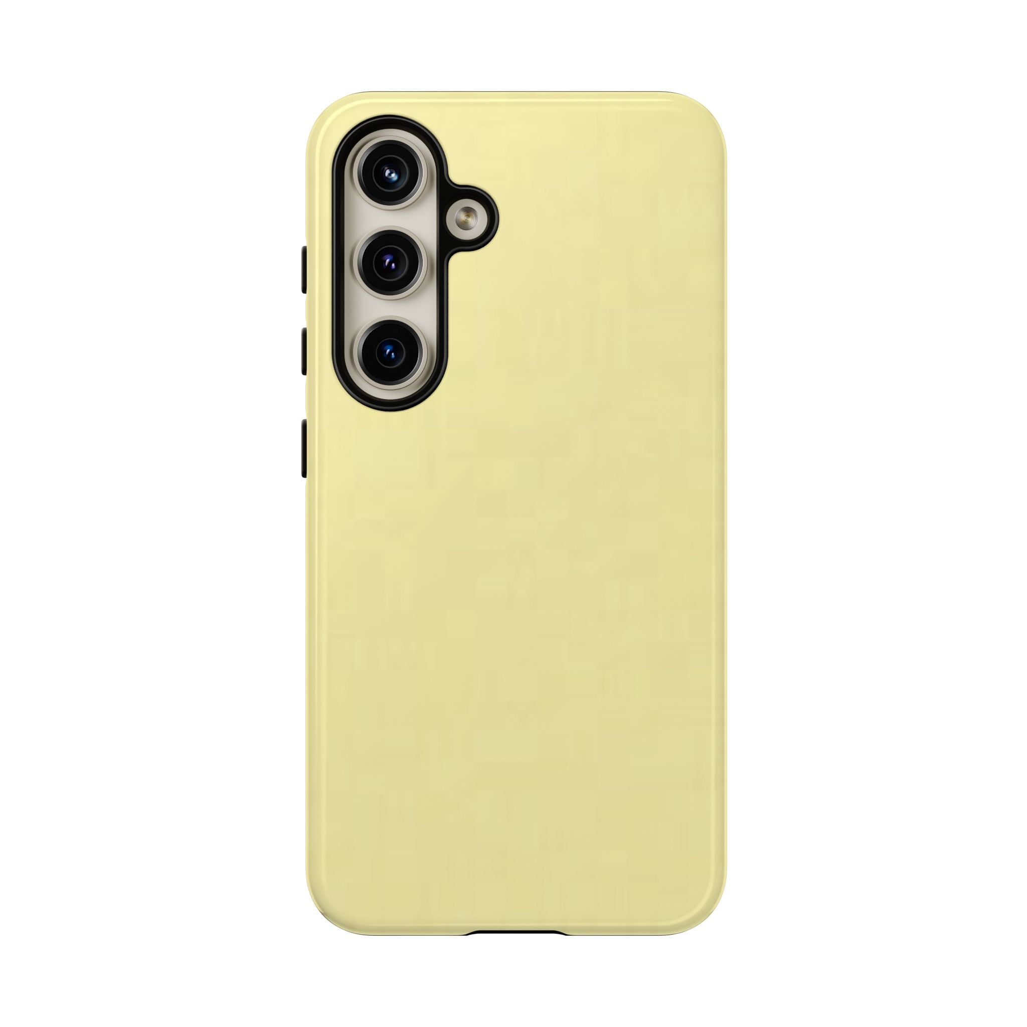 Pale Yellow Protective Phone Case