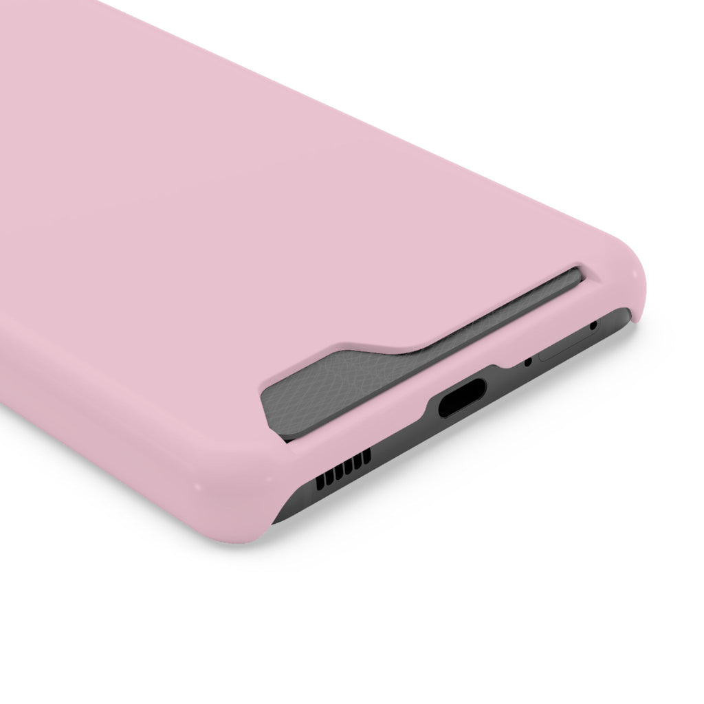 Pale Pink Card-Holder Phone Case