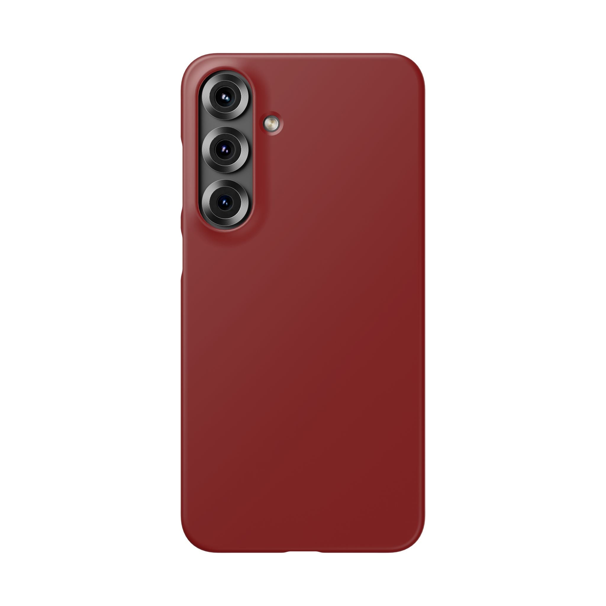 Dark Red Snap Phone Case