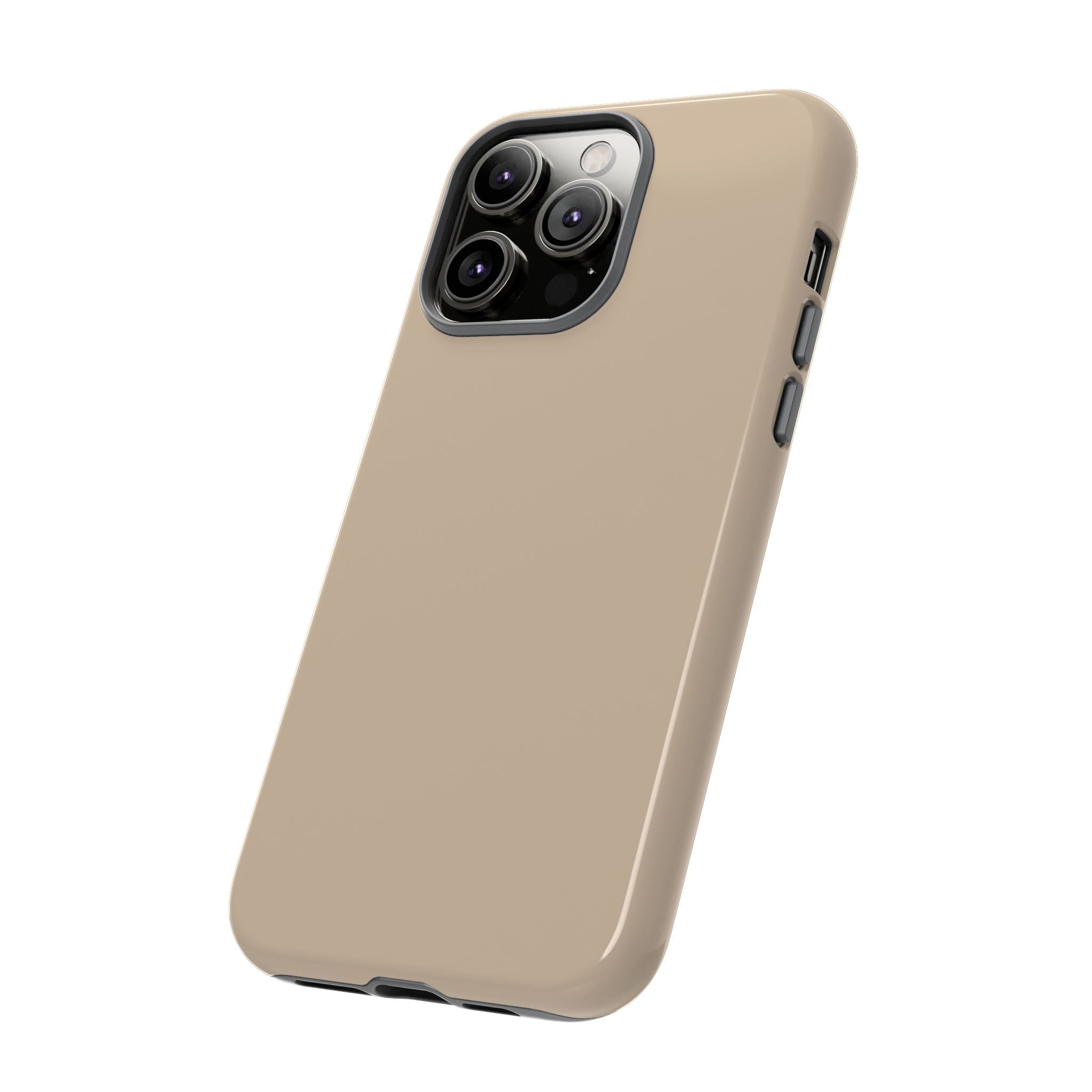 Beige Protective Phone Case