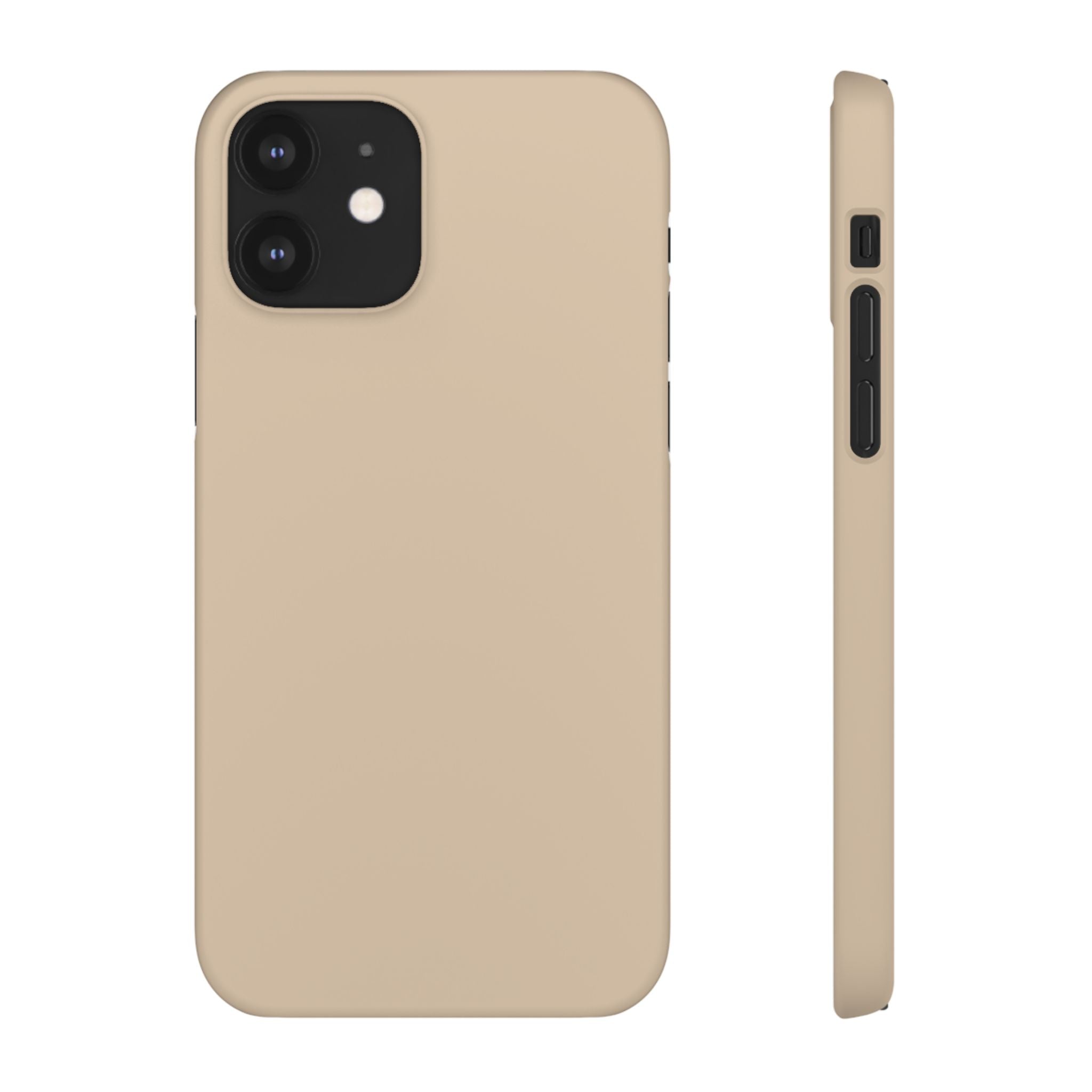 Beige Snap Phone Case
