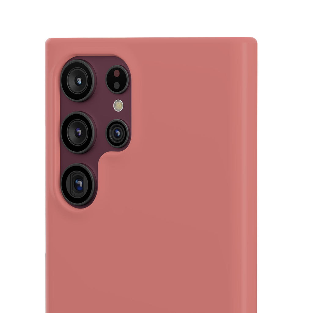 Frosty Pink Snap Phone Case